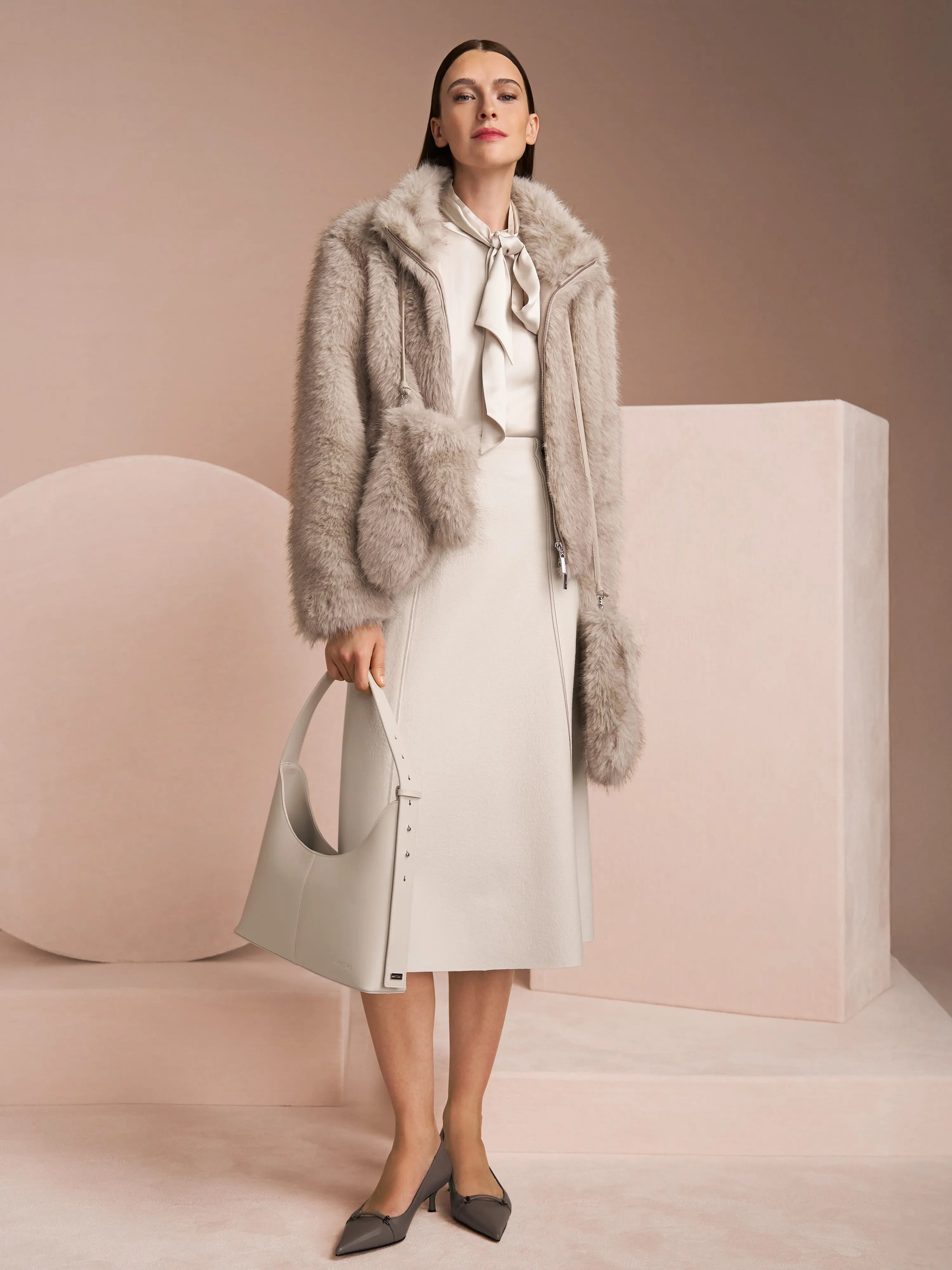 Marc Cain_Smoke_Knitted in Germany Boiled Wool Skirt_ZC 71.19 J30_182_08