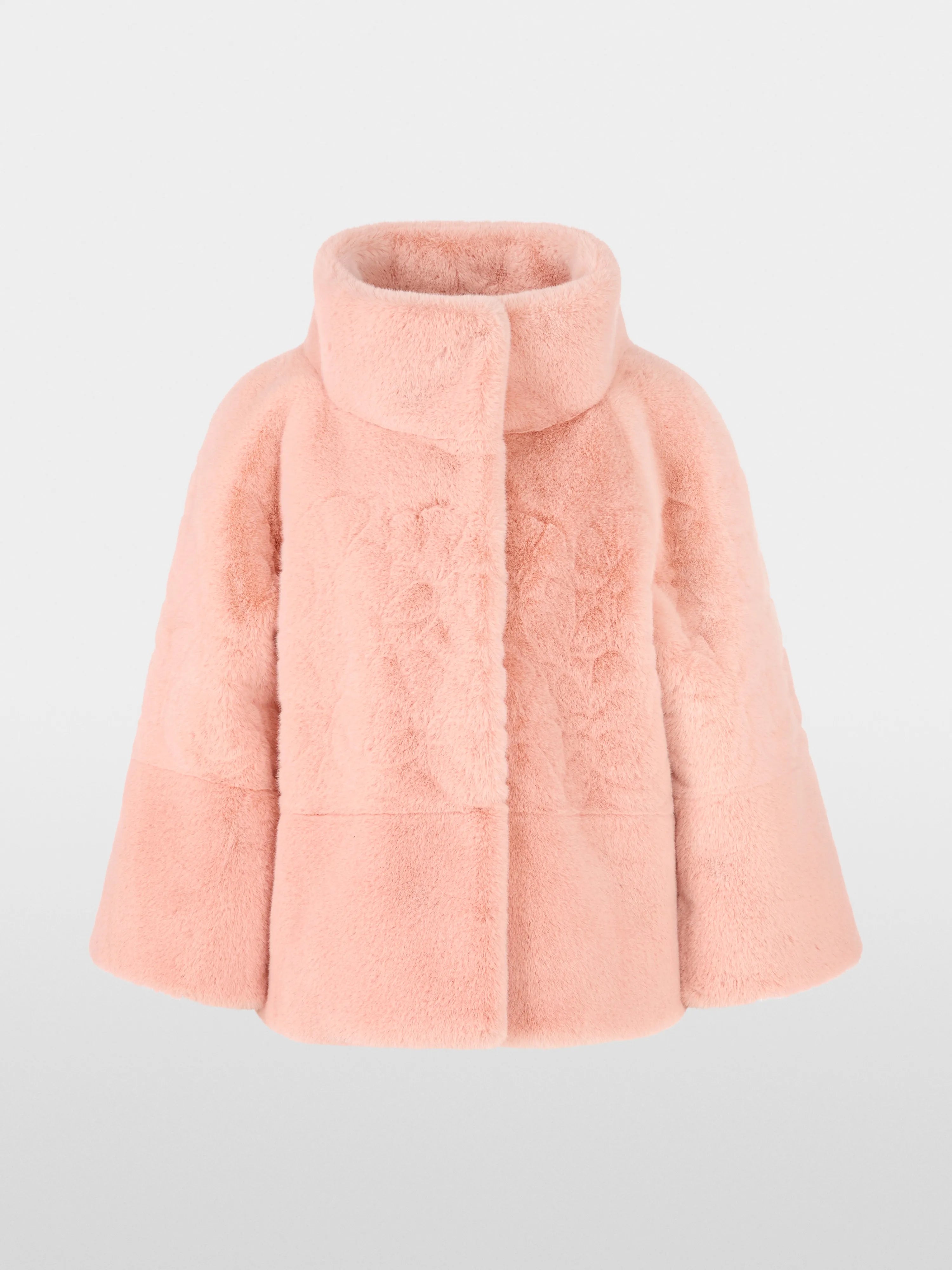 Marc Cain_Evening Sand_Elegant Jacket with Faux Fur_ZG 12.01 W19_164_07