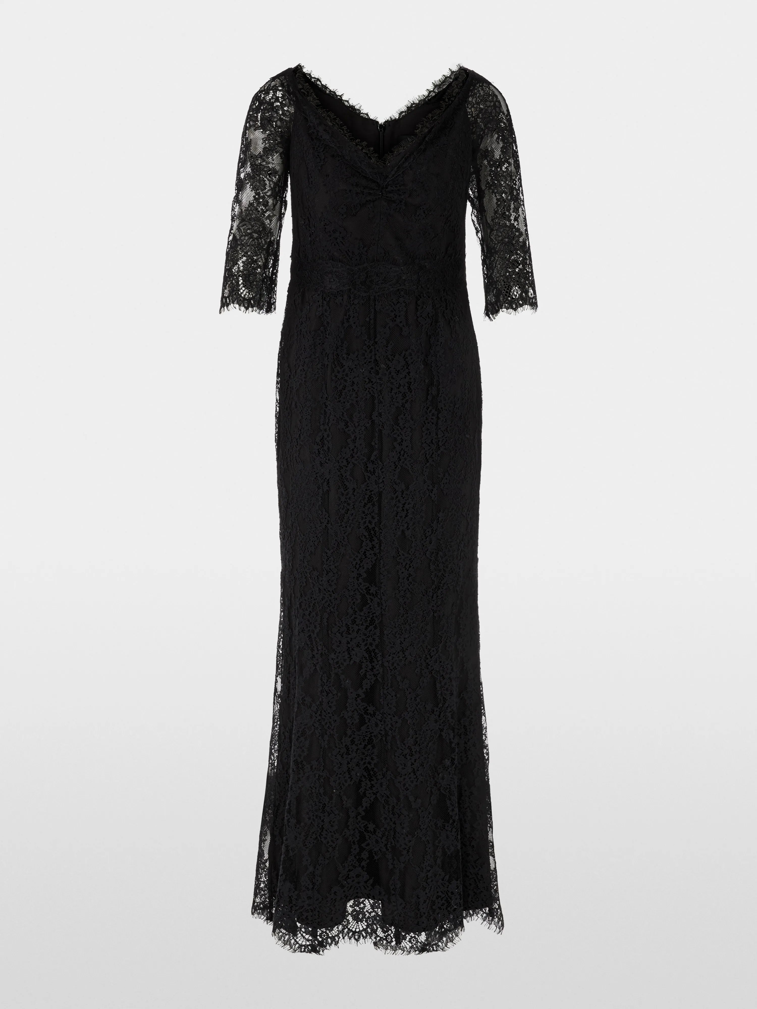 Marc Cain_Black_Elegant Maxi Dress with Lace_ZG 21.25 W17_900_07