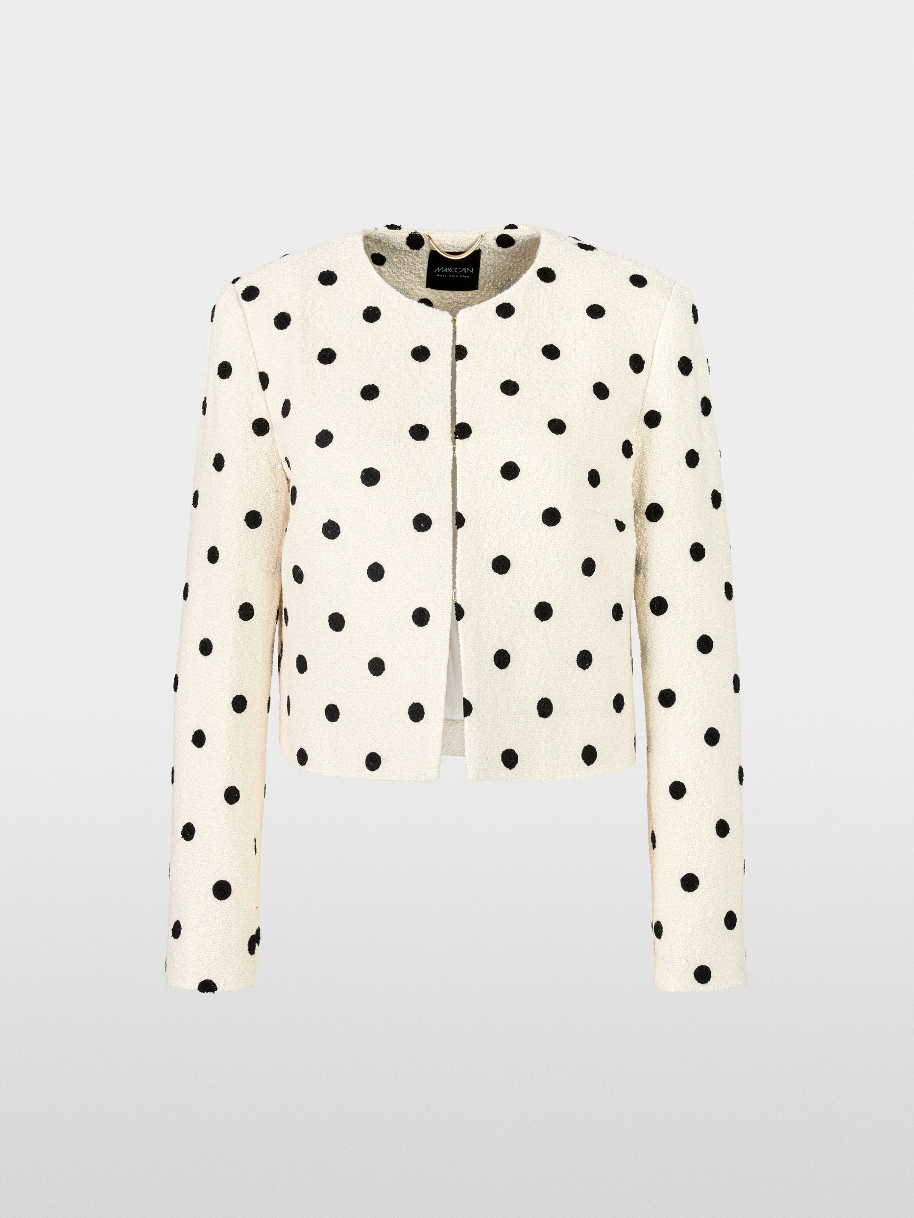 Marc Main_Couture-Style Jacket with Polka Dots_ZG 31.02 W08_190_08