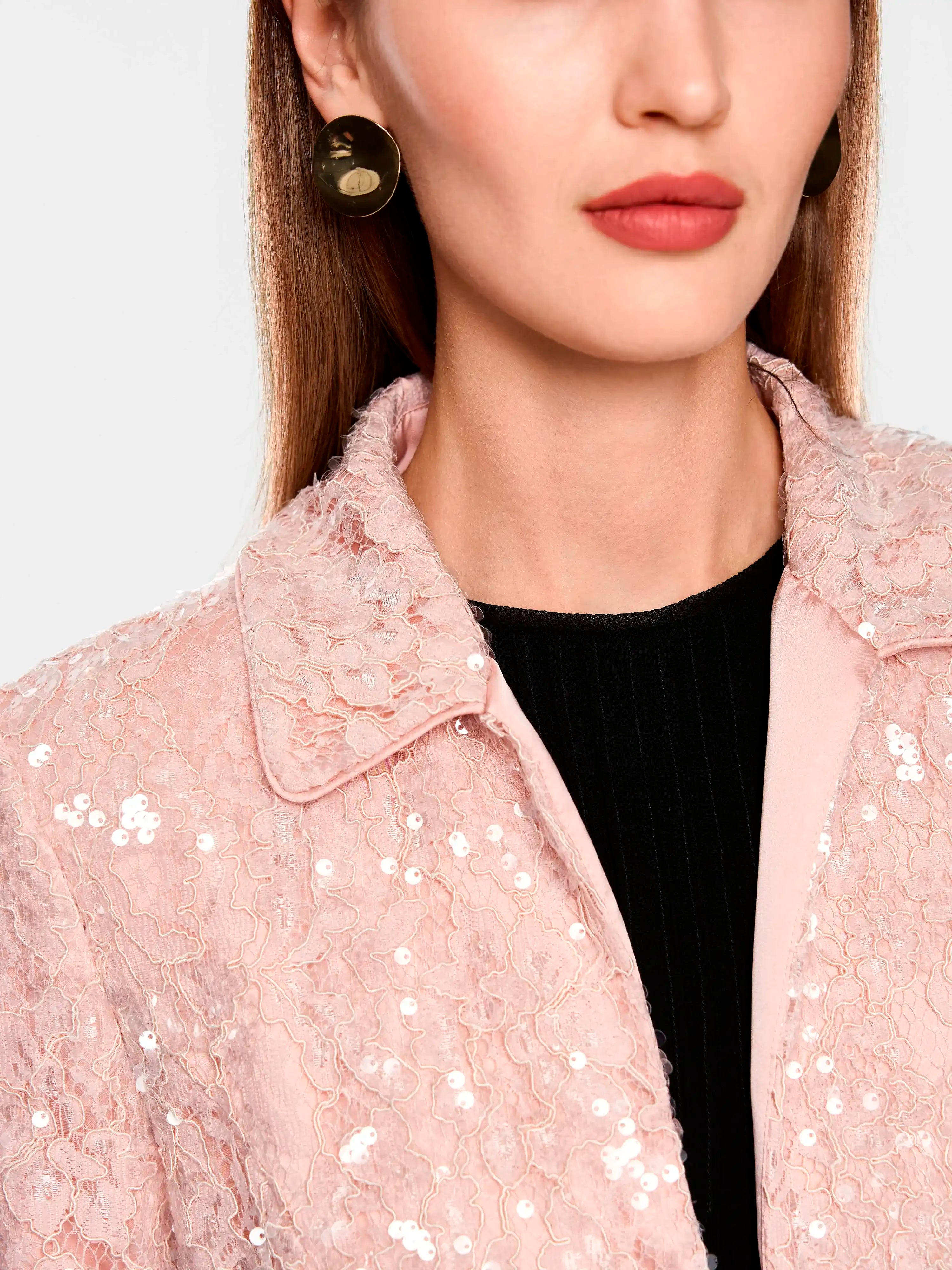 Marc Cain_Evening Sand_Jacket with Lace and Sequins_ZG 31.05 W16_164_03