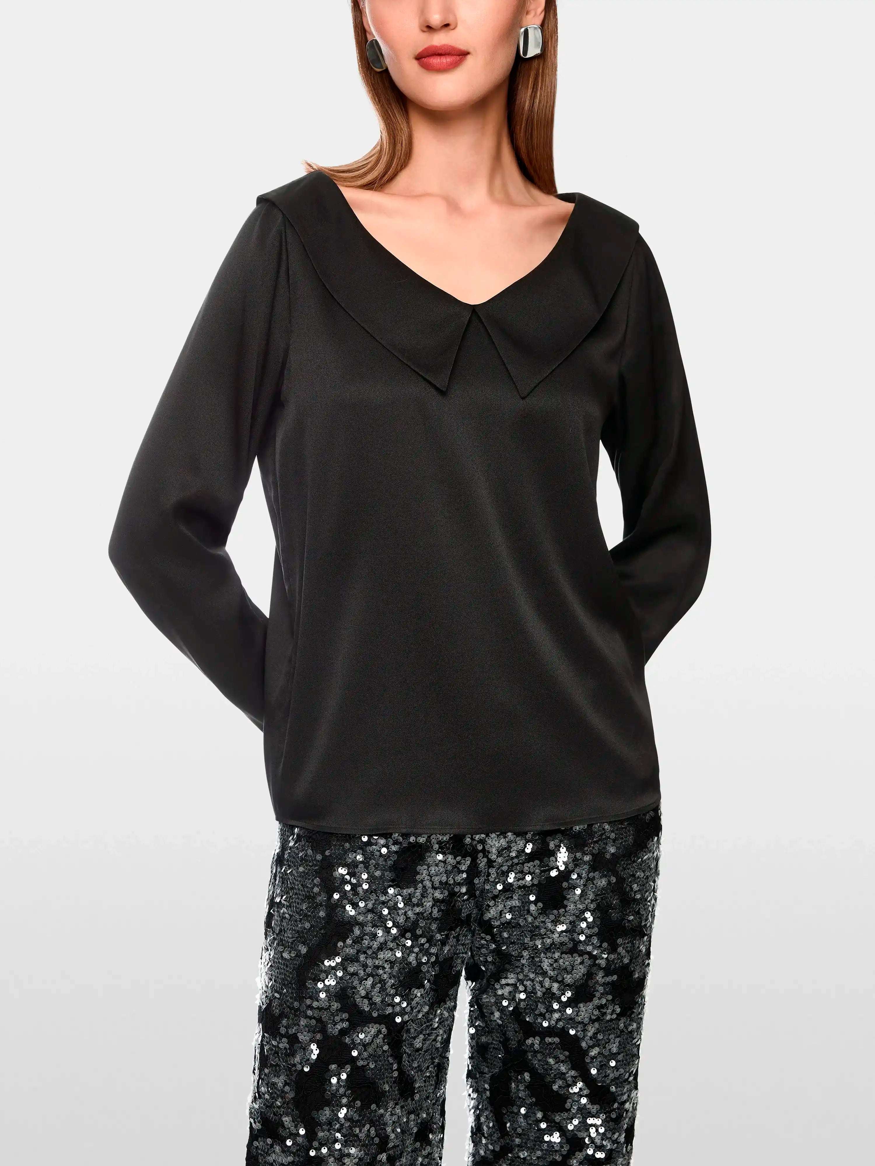 Marc Cain_Black_Elegant Silk Blouse_ZG 51.08 W12_900_05