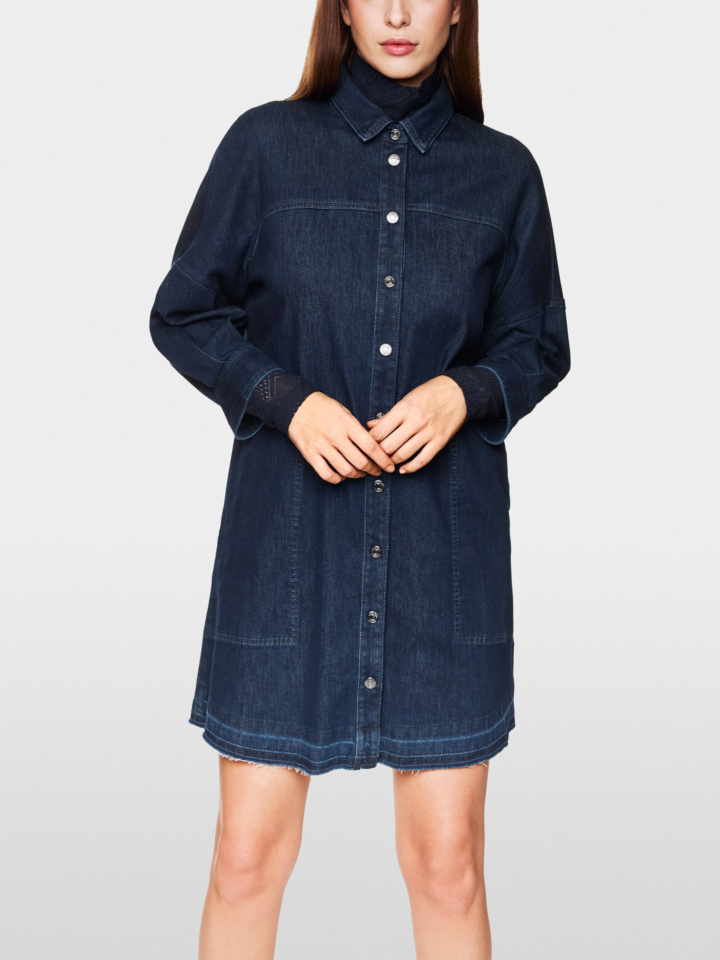 Marc Cain_Vintage Indigo_Rethink Together A-Line Dress_ZS 21.12 D06_357_06