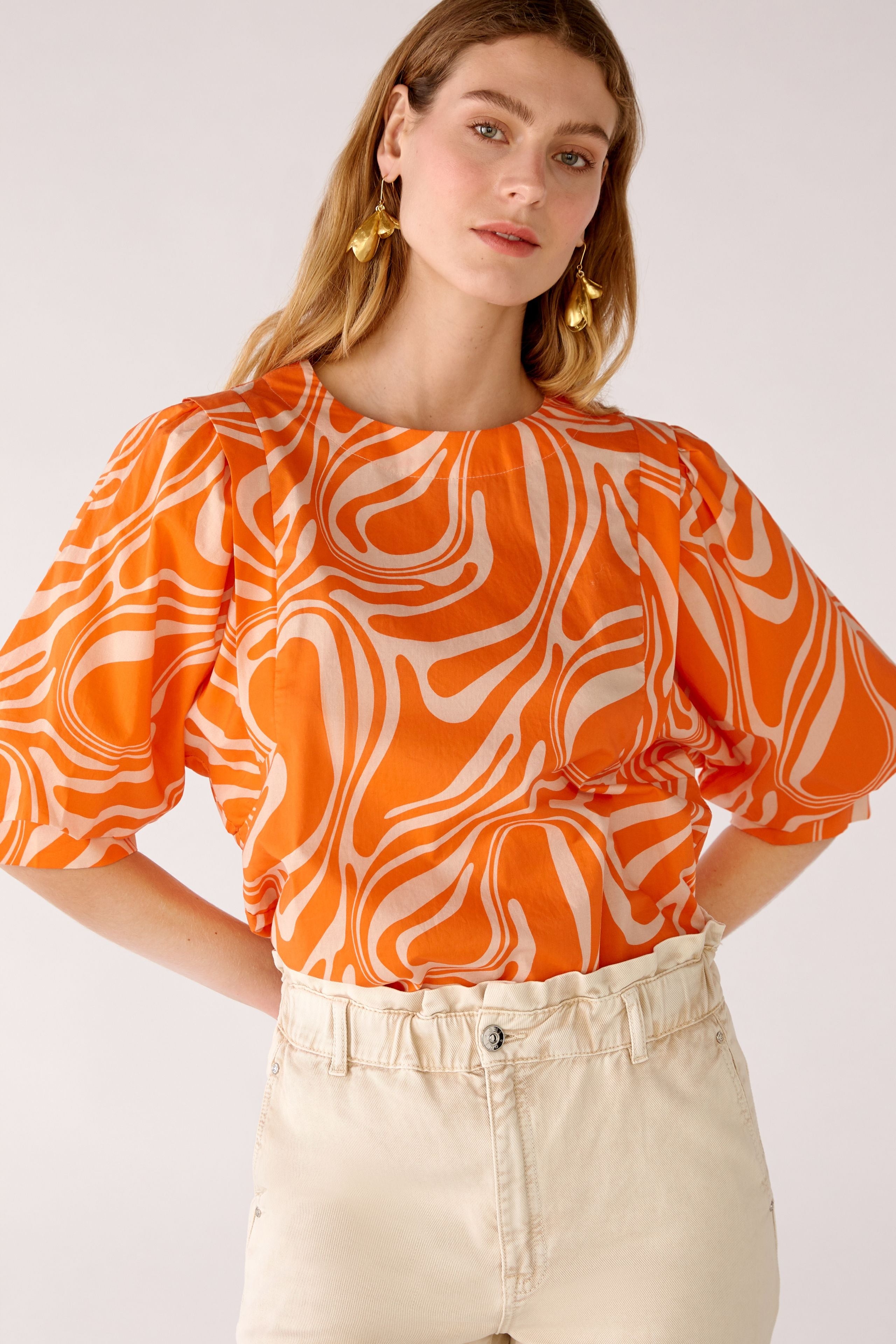 Blouse In Pure Cotton - BEVAVA