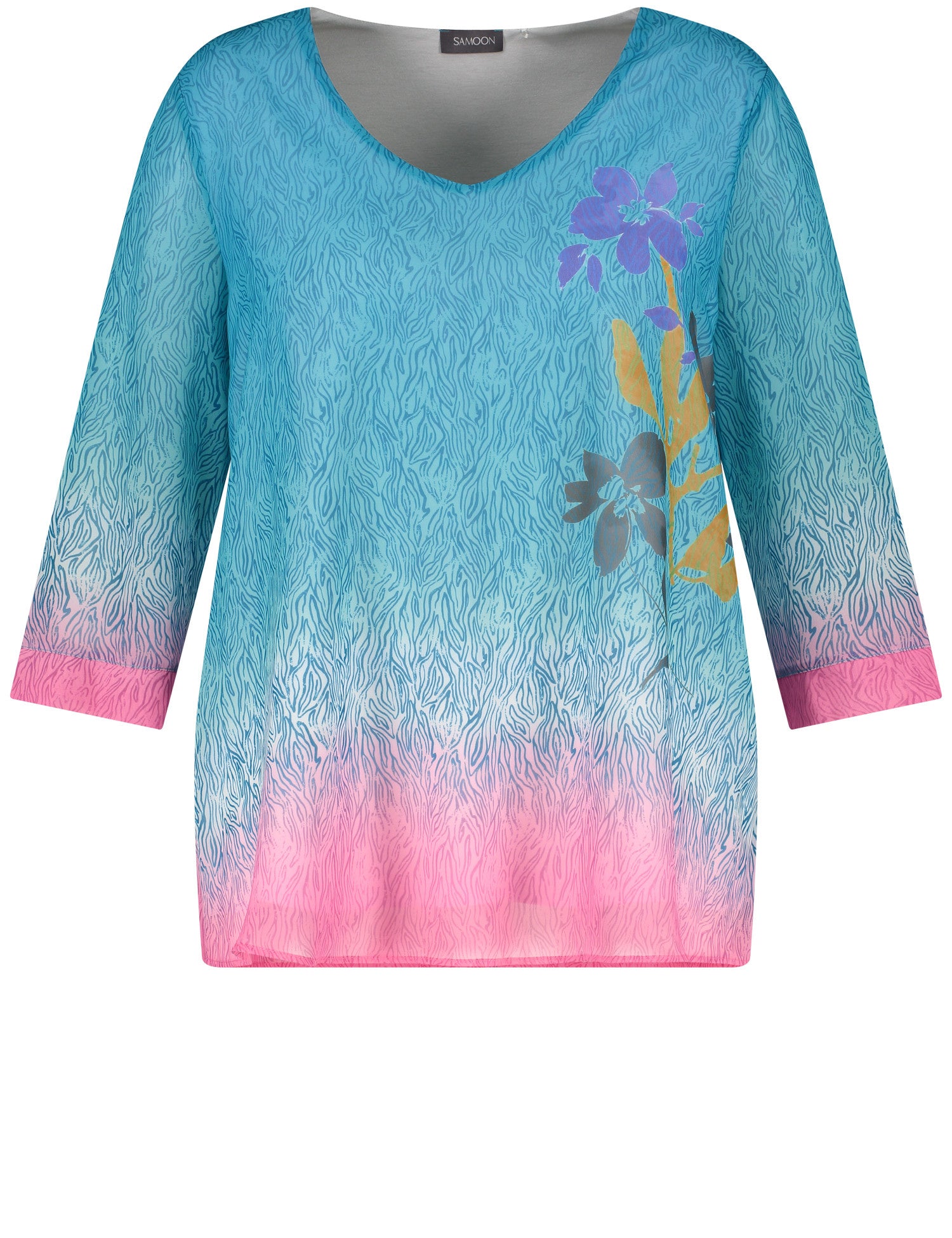 Blouse Top In A Layered Look