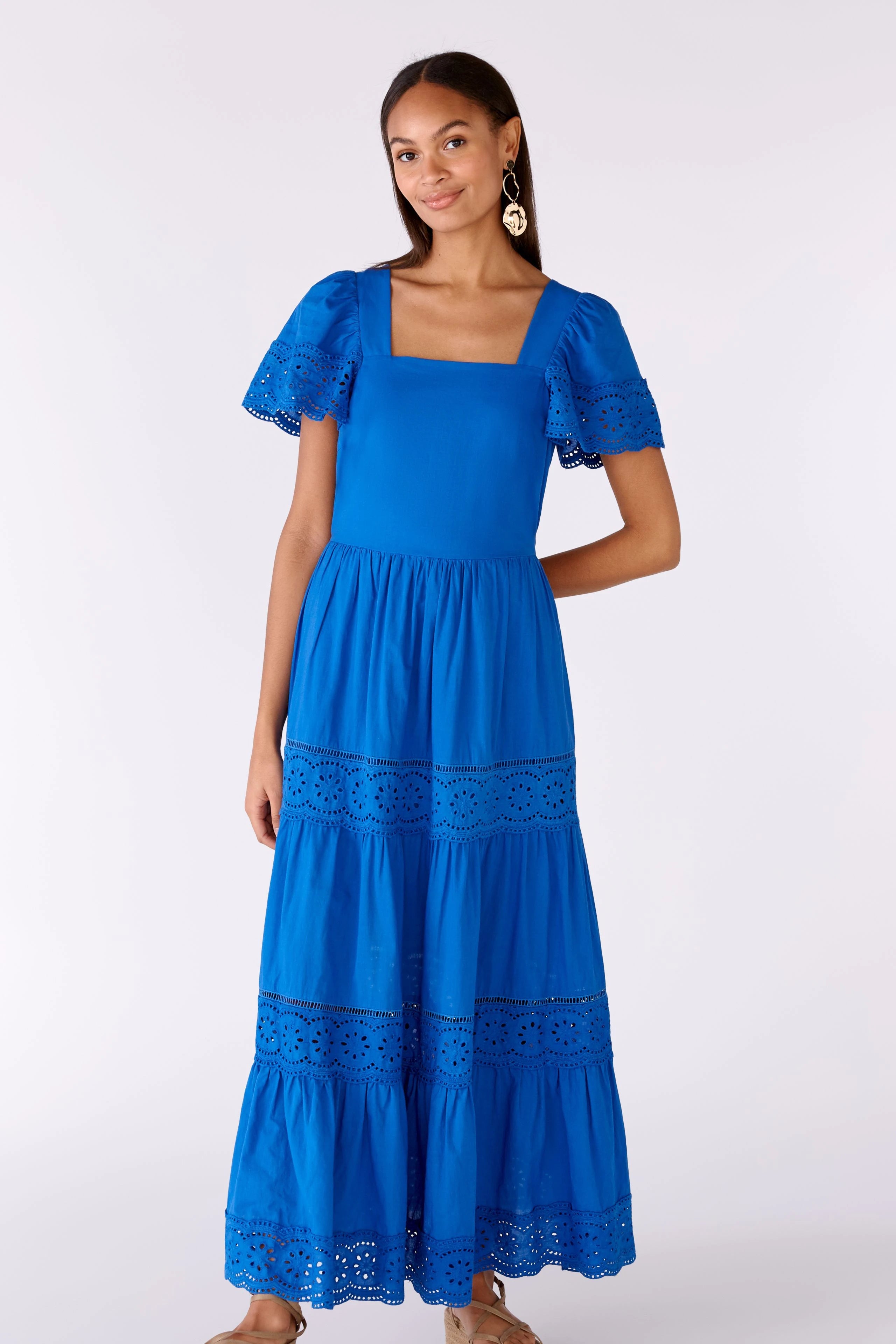 Cotton Voile Maxi Dress Oui