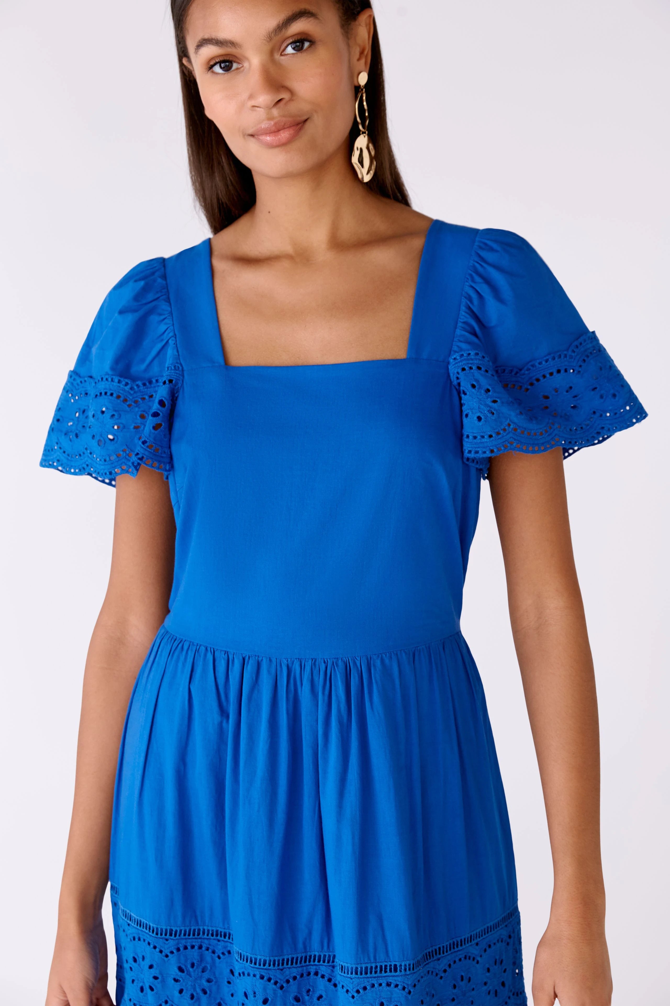 Cotton Voile Maxi Dress Oui