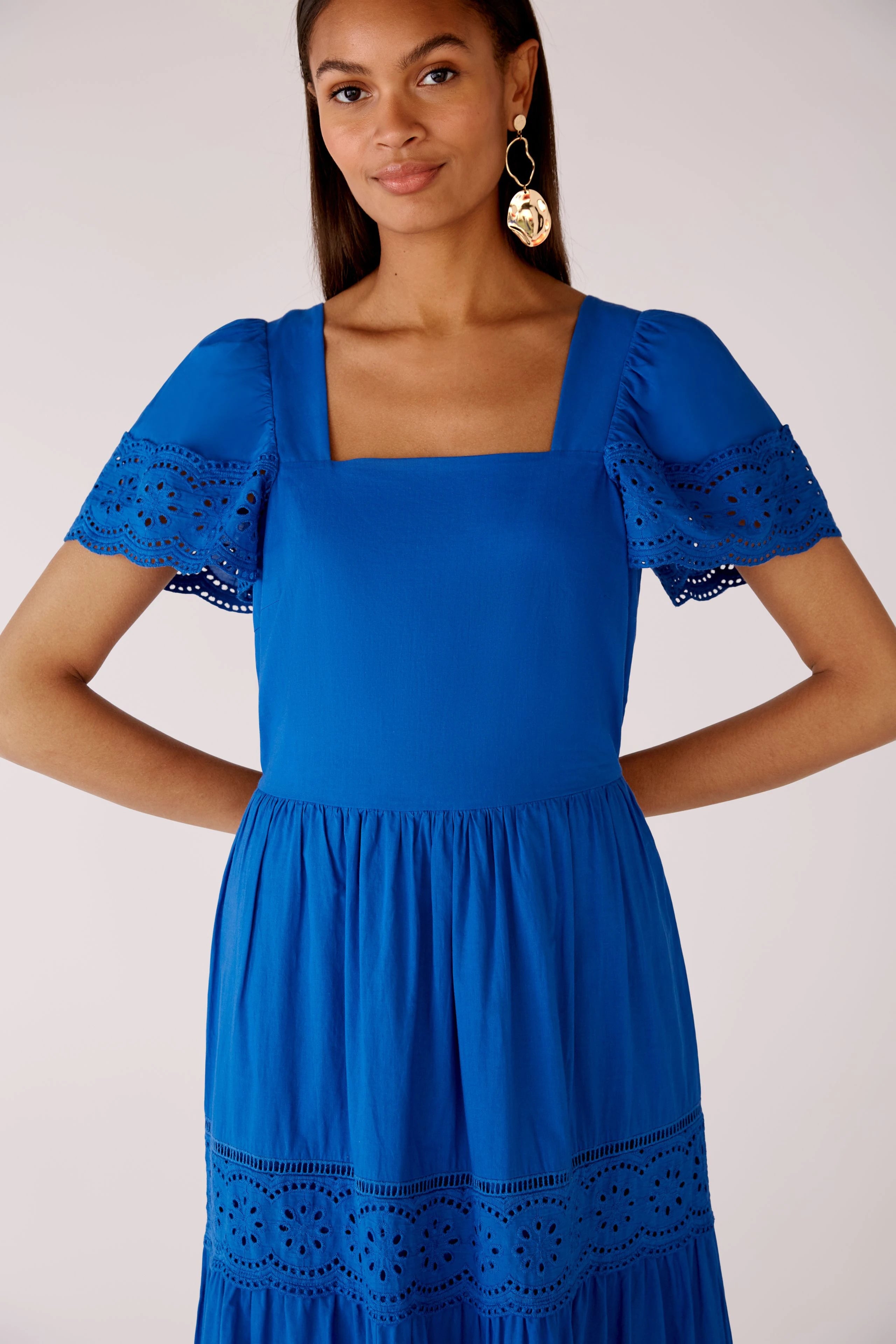 Cotton Voile Maxi Dress Oui