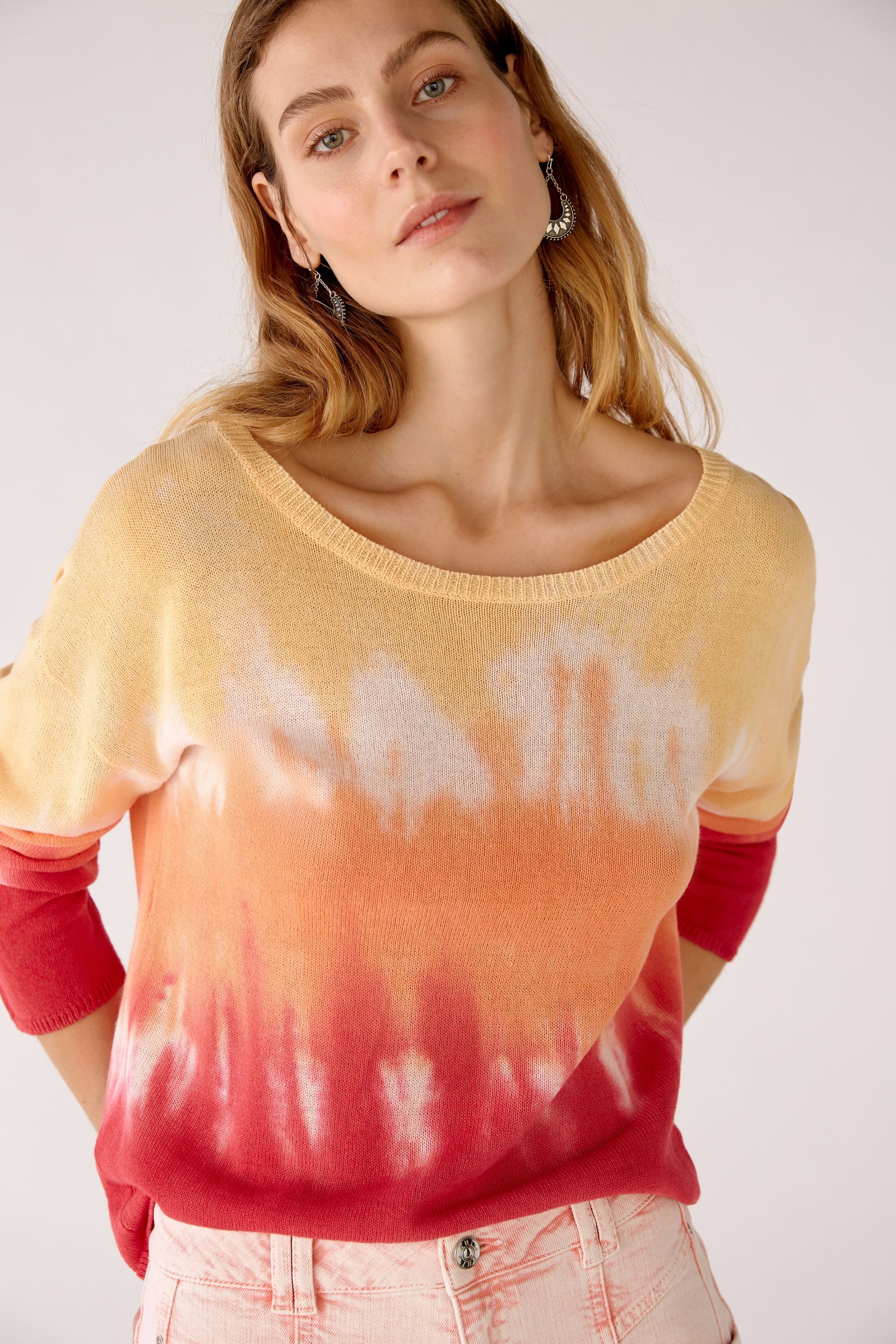 Jumper In Linen-Cotton Blend - BEVAVA