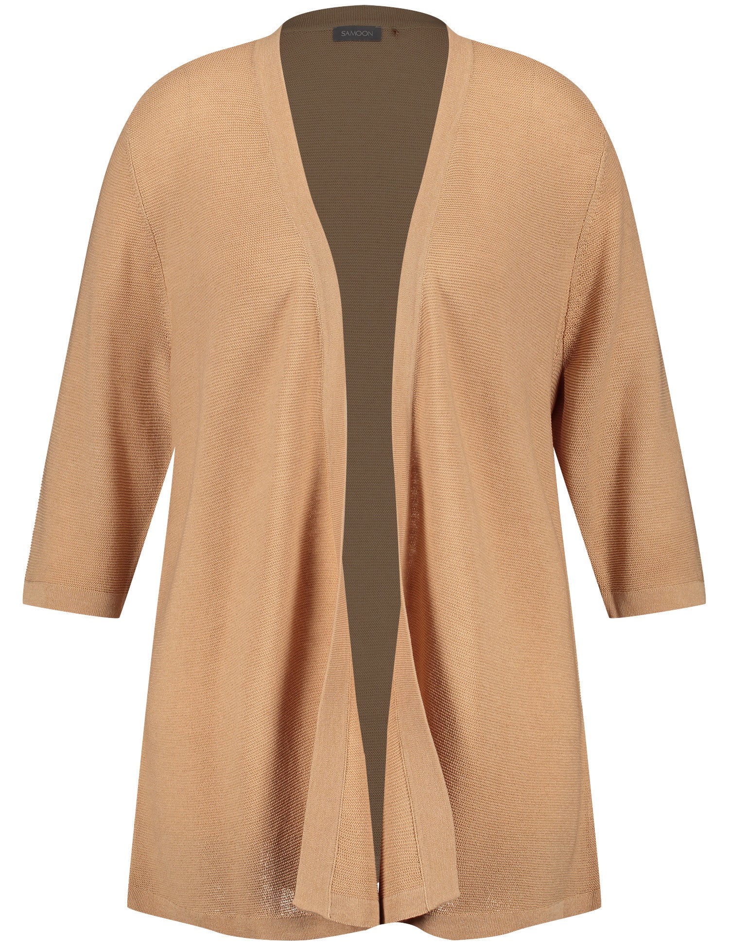 Long Cardigan With Mid-Length Sleeves