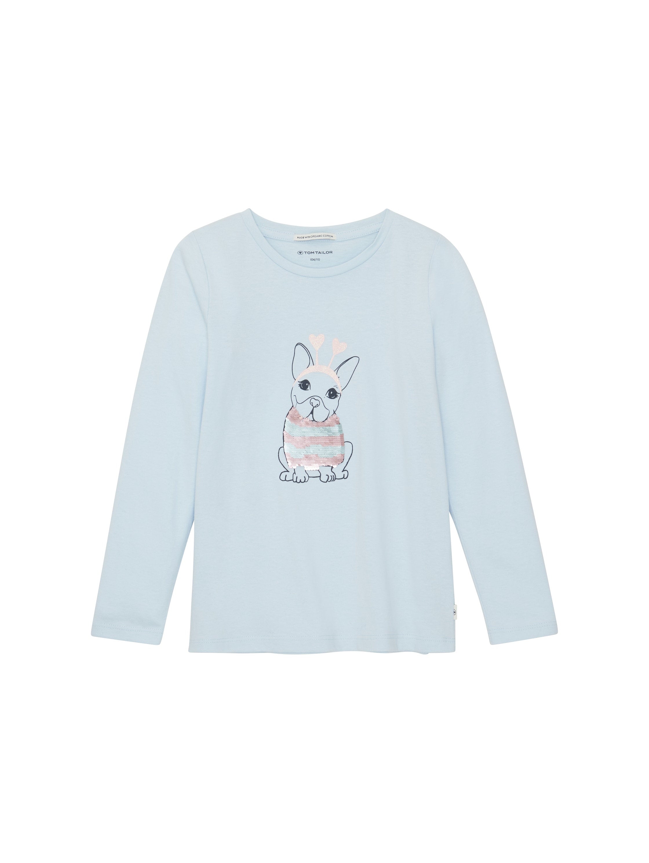 Detailed Sequins Longsleeve T-Shirt_1037414_32264_01