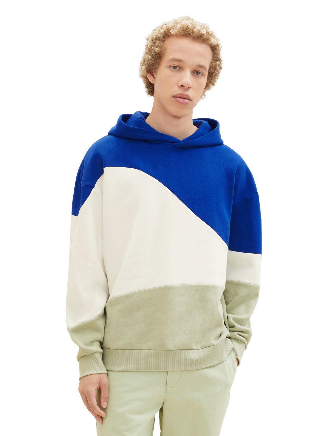 Relaxed Colorblock Hoodie_1037604_14531_05