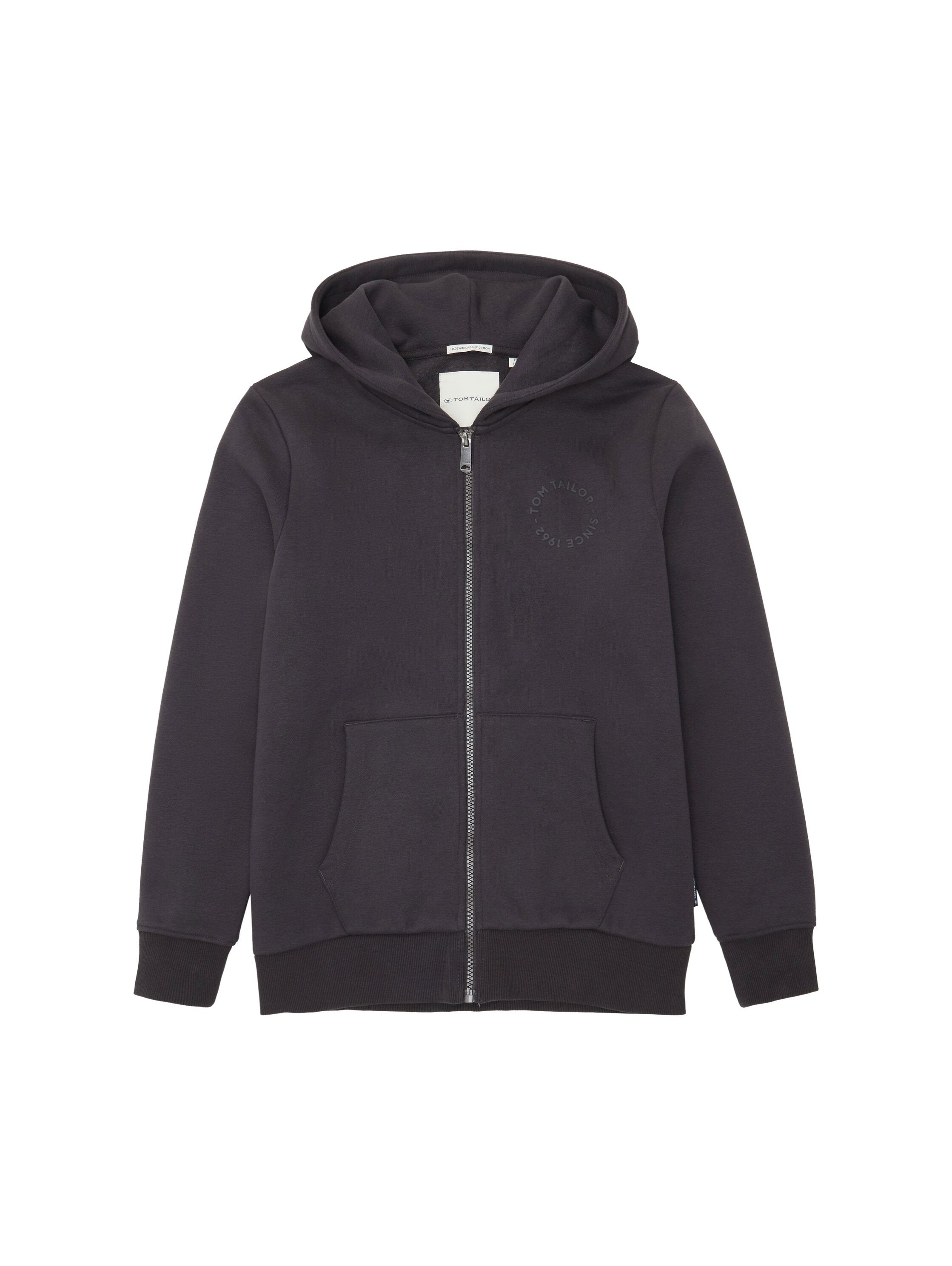 Printed Hoody Sweat Jacket_1037865_29476_01