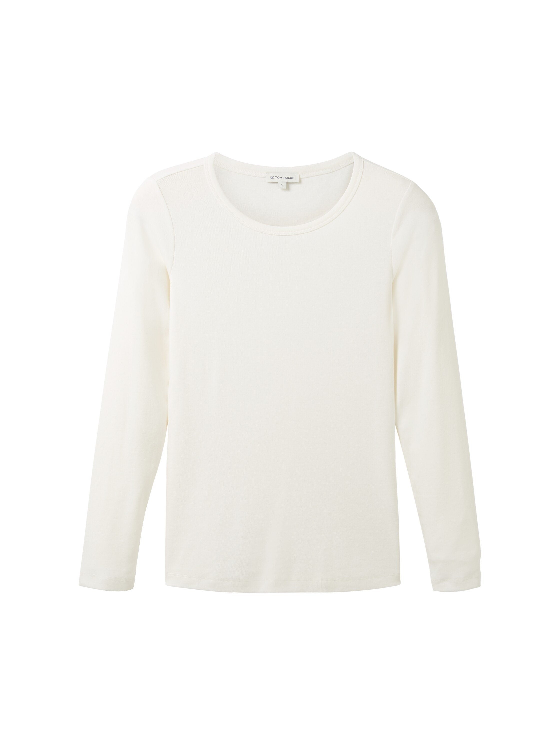 Long Sleeve T Shirt With Round Neck_1038050_10315_01