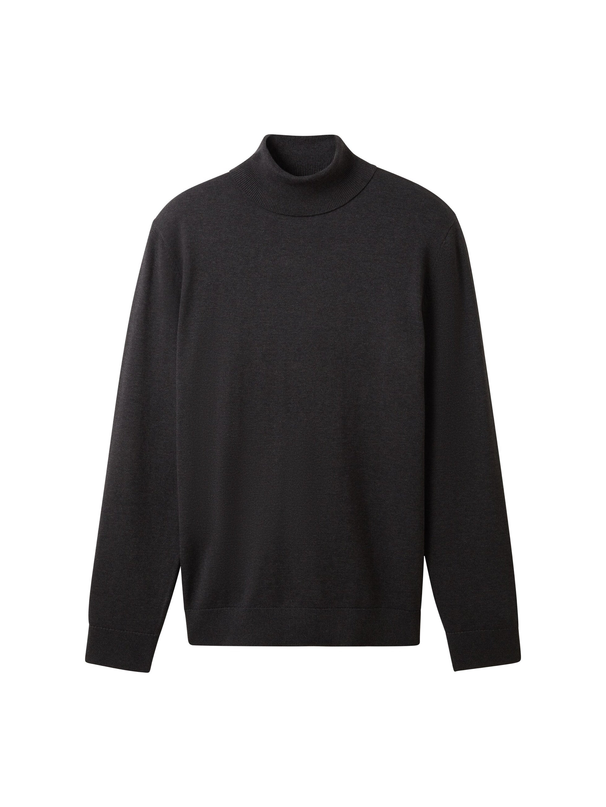 Turtleneck Long Sleeve Pullover_1038202_10617_01
