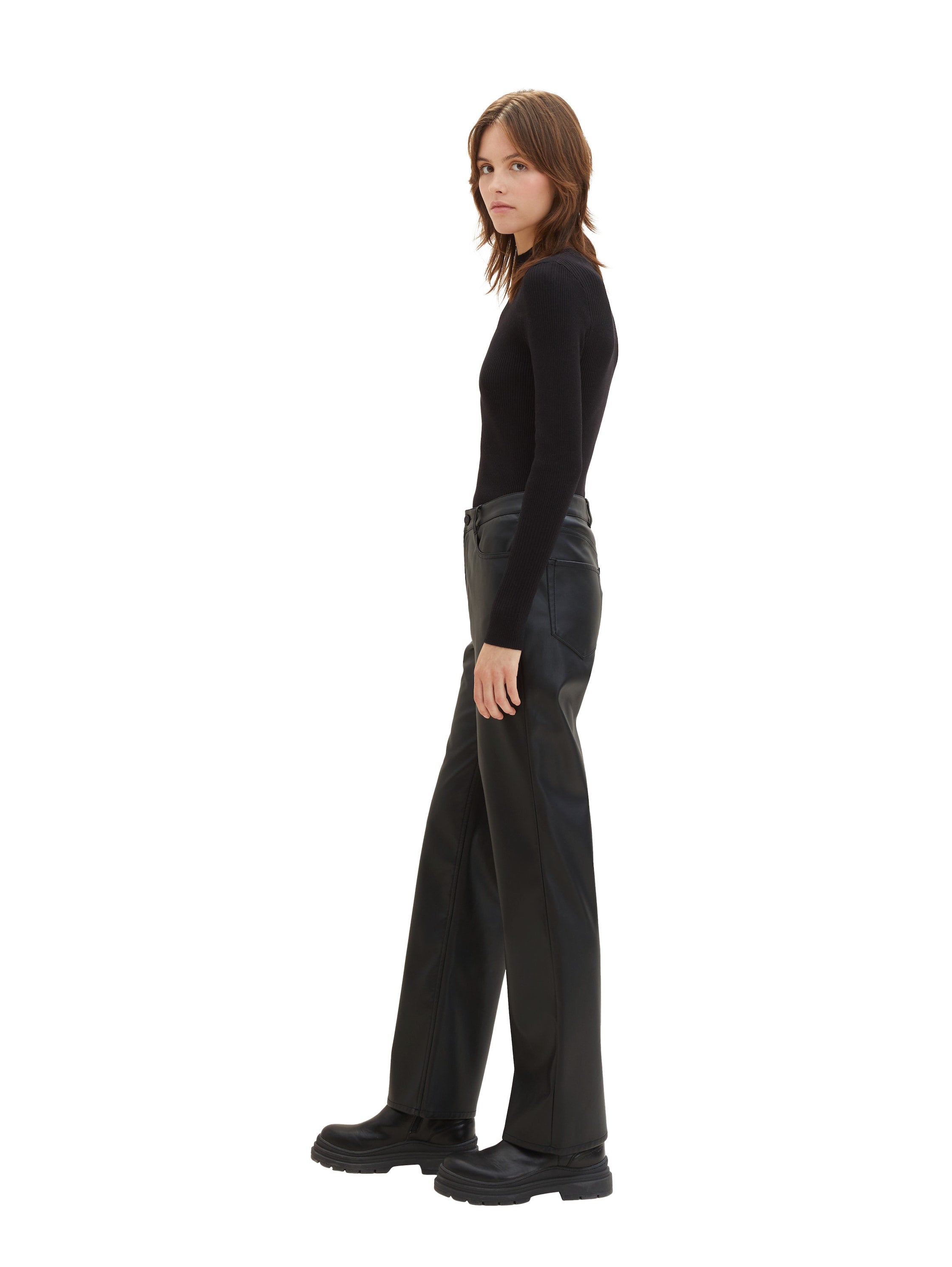 Faux Leather Dress Trousers_1039446_14482_03