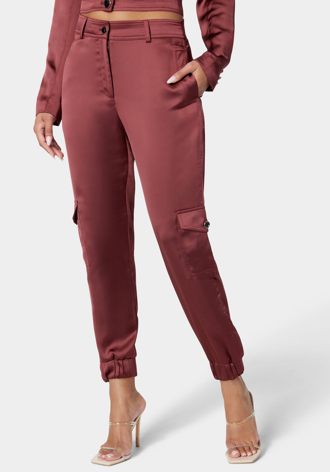 Tailored Cargo Satin Jogger Pant_107659_Astro Dust_2