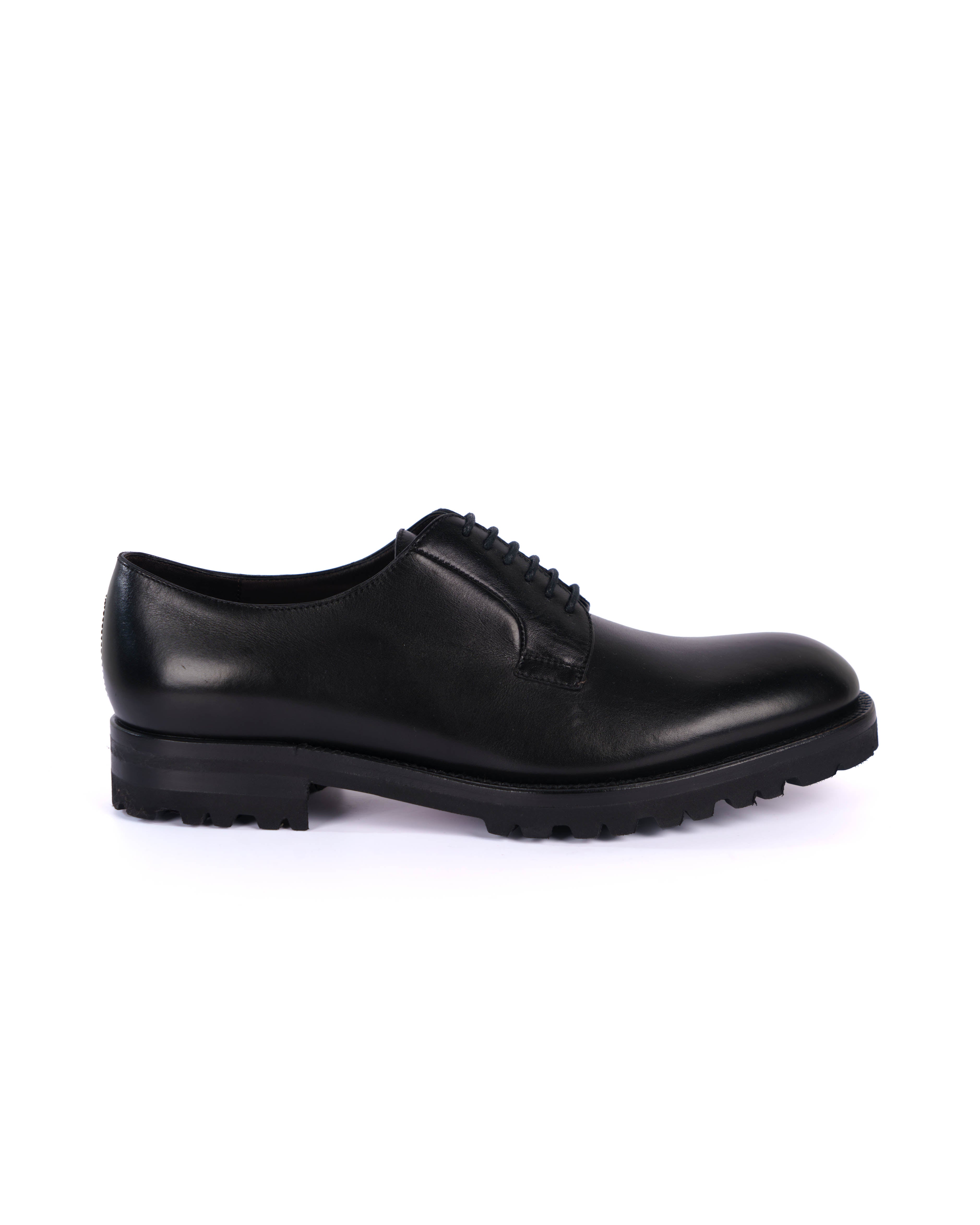 Black Brogue Shoes - BEVAVA