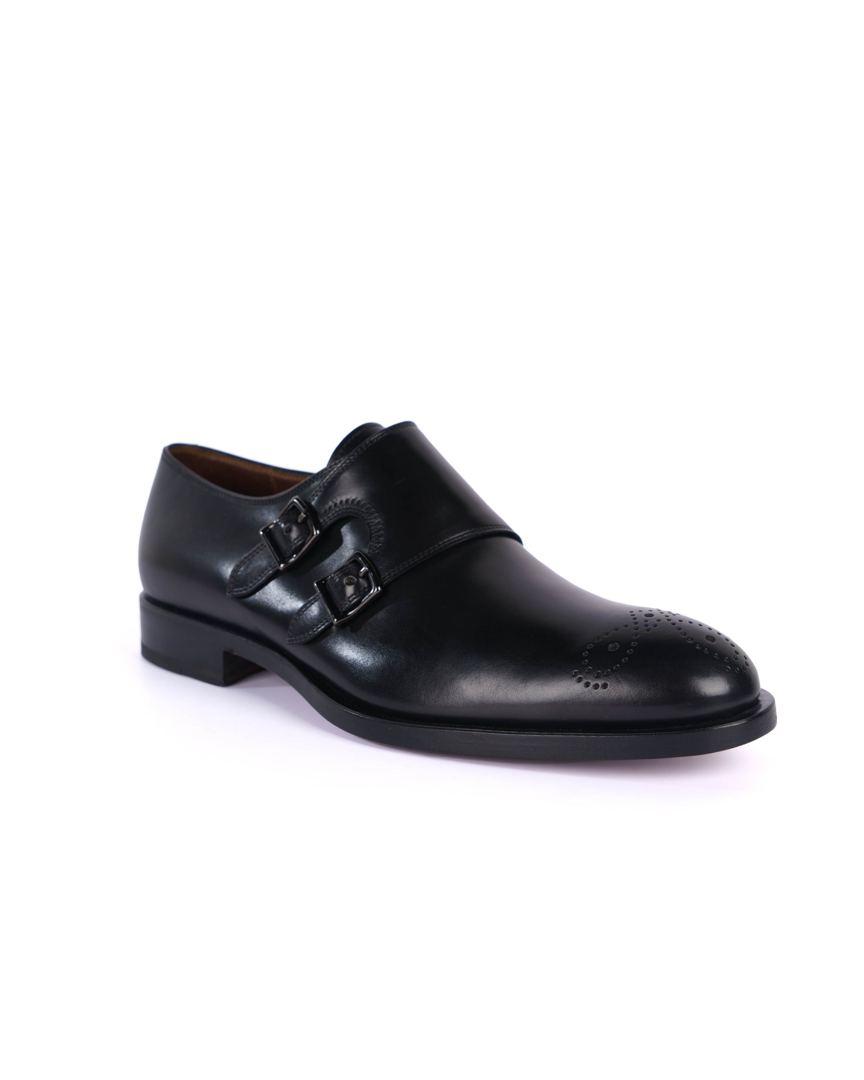 Black Monk Shoes - BEVAVA