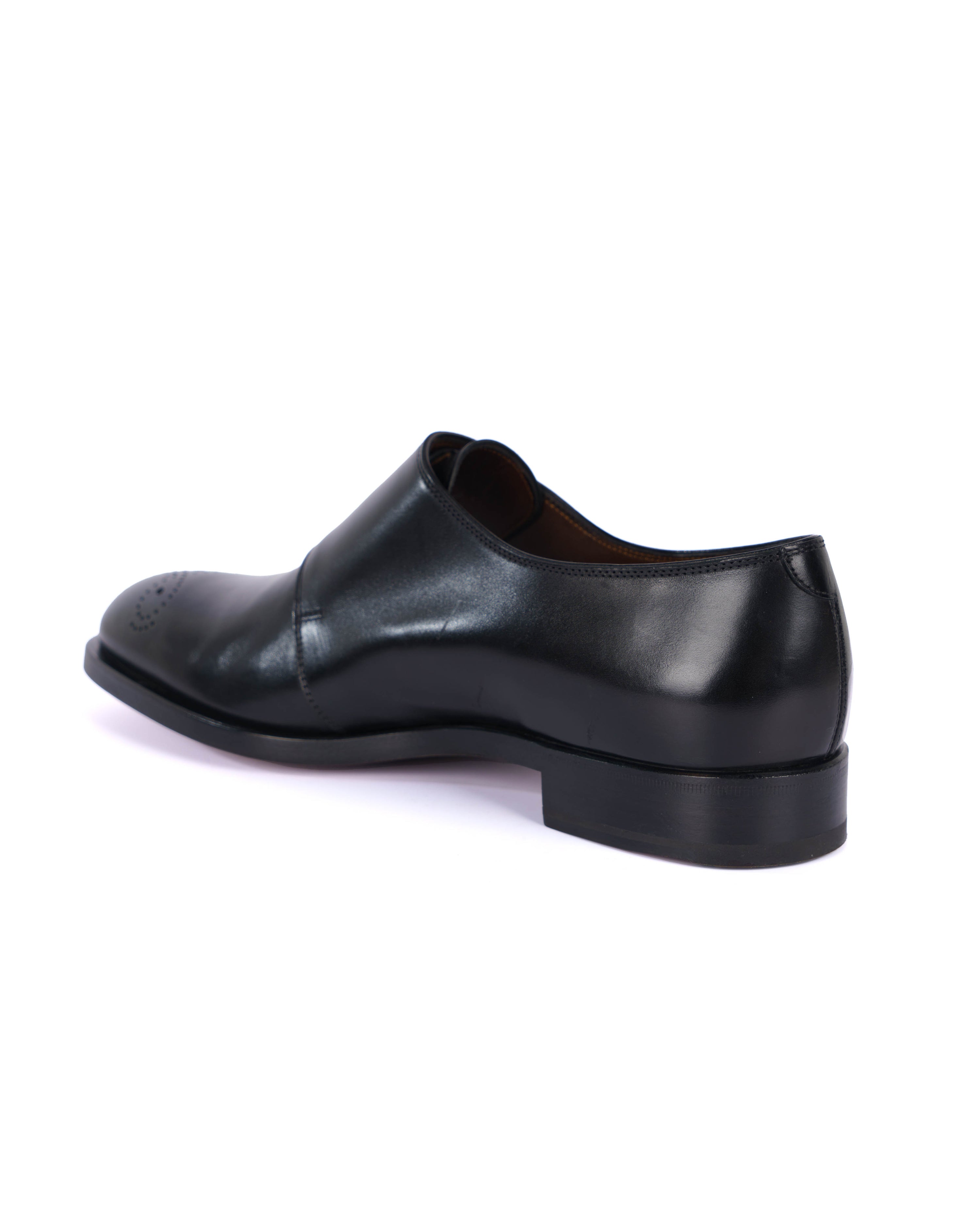 Black Monk Shoes - BEVAVA