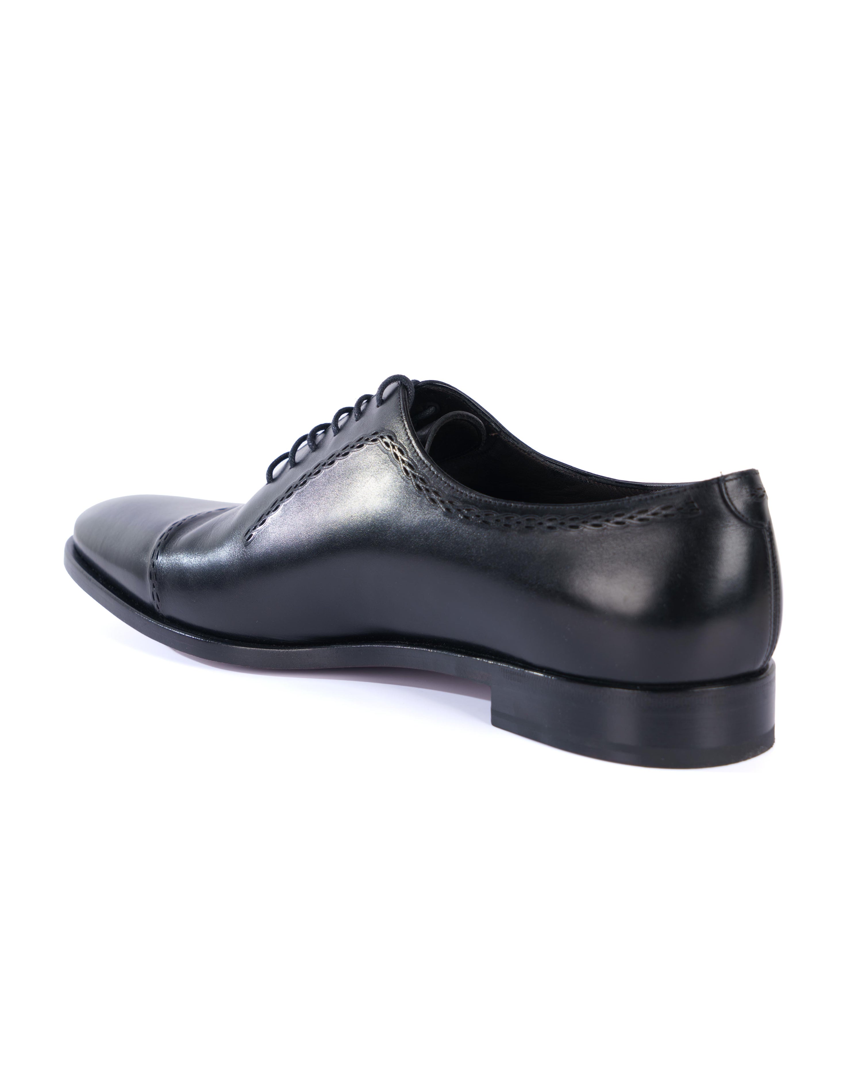 Black Oxfod Shoes - BEVAVA