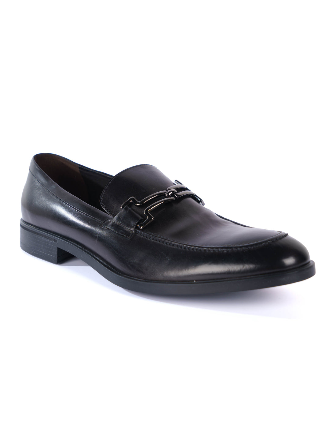 Black Loafer Shoes - BEVAVA