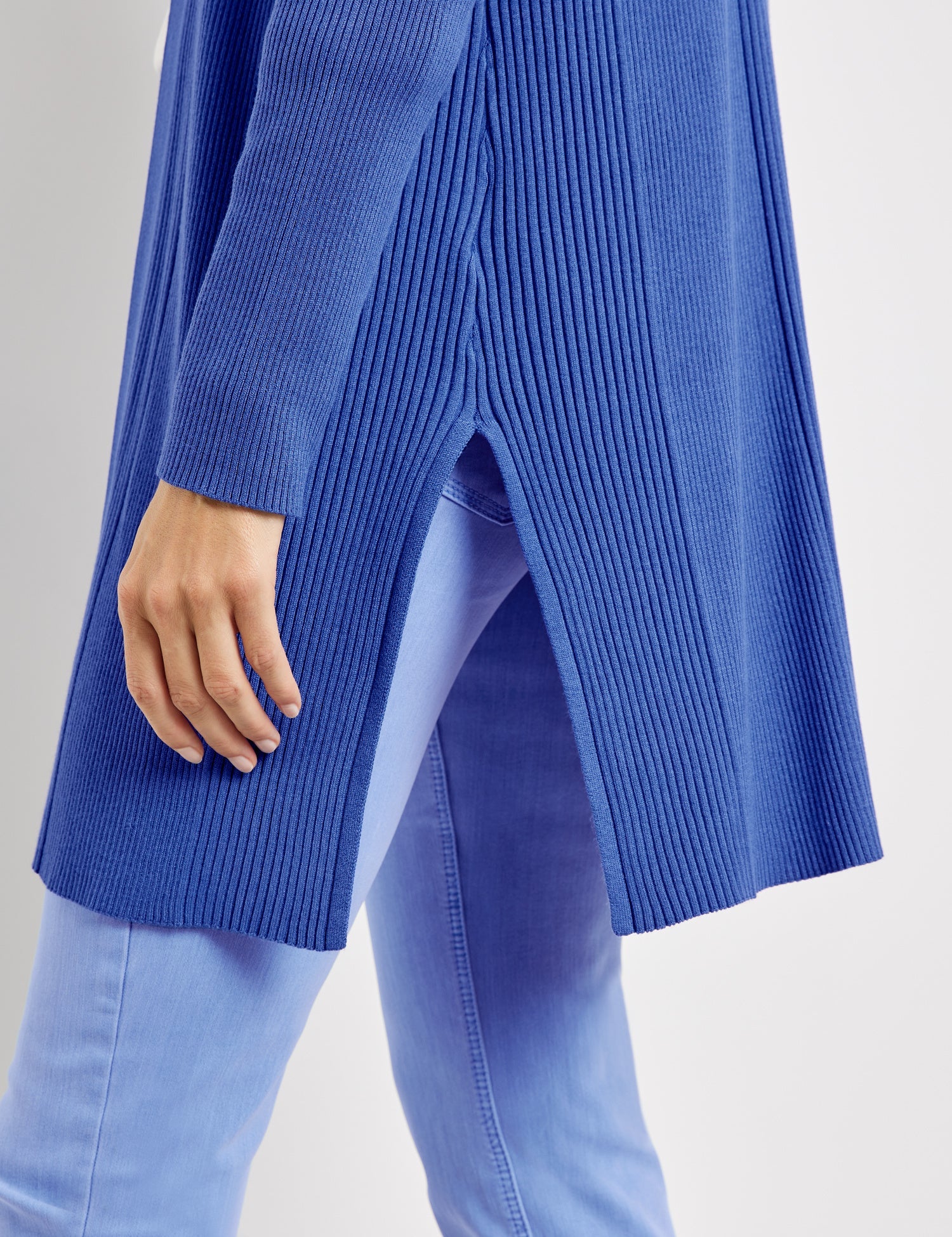 Open-Fronted Rib Knit Cardigan Gerry Weber