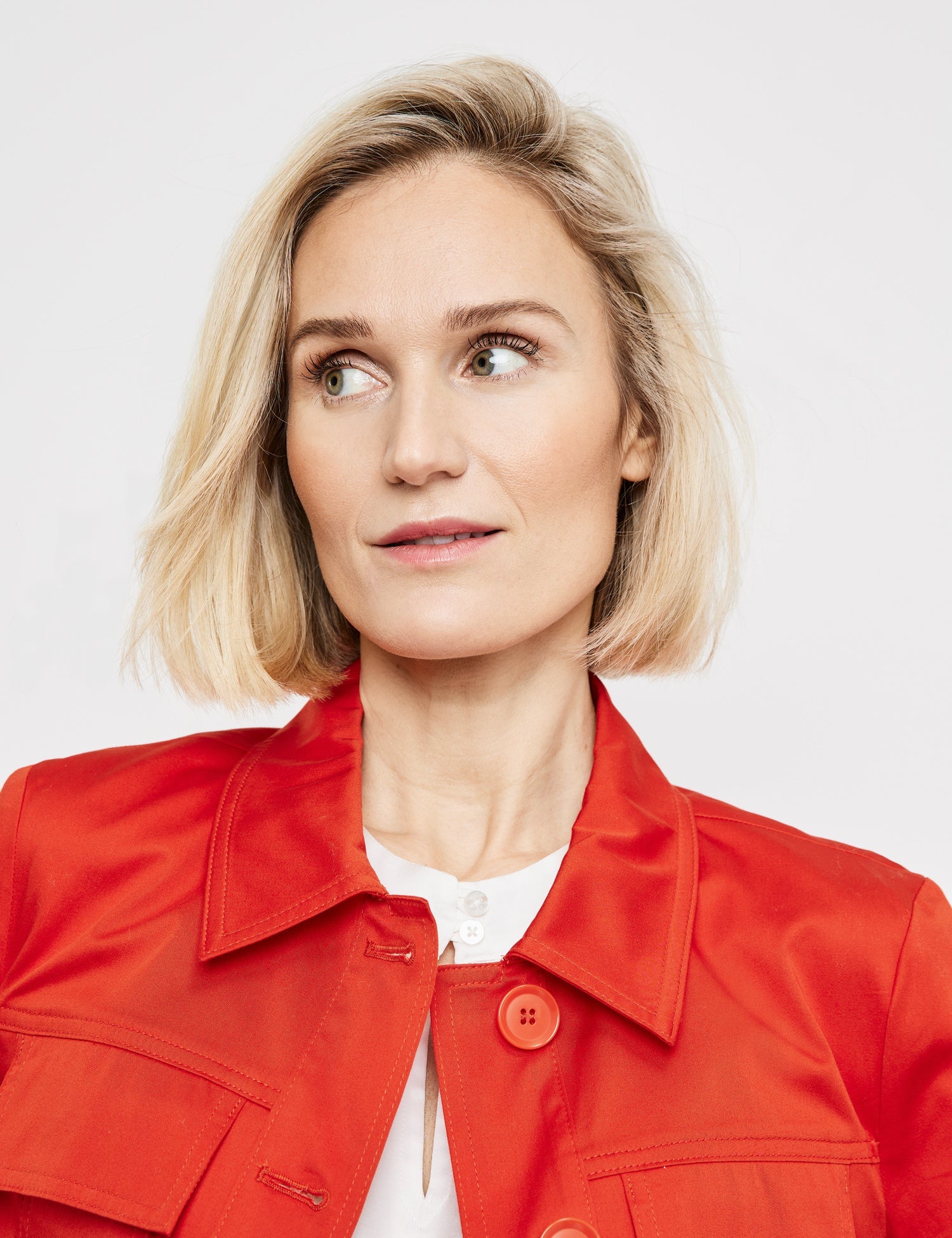 Short Blazer With Large Buttons Gerry Weber