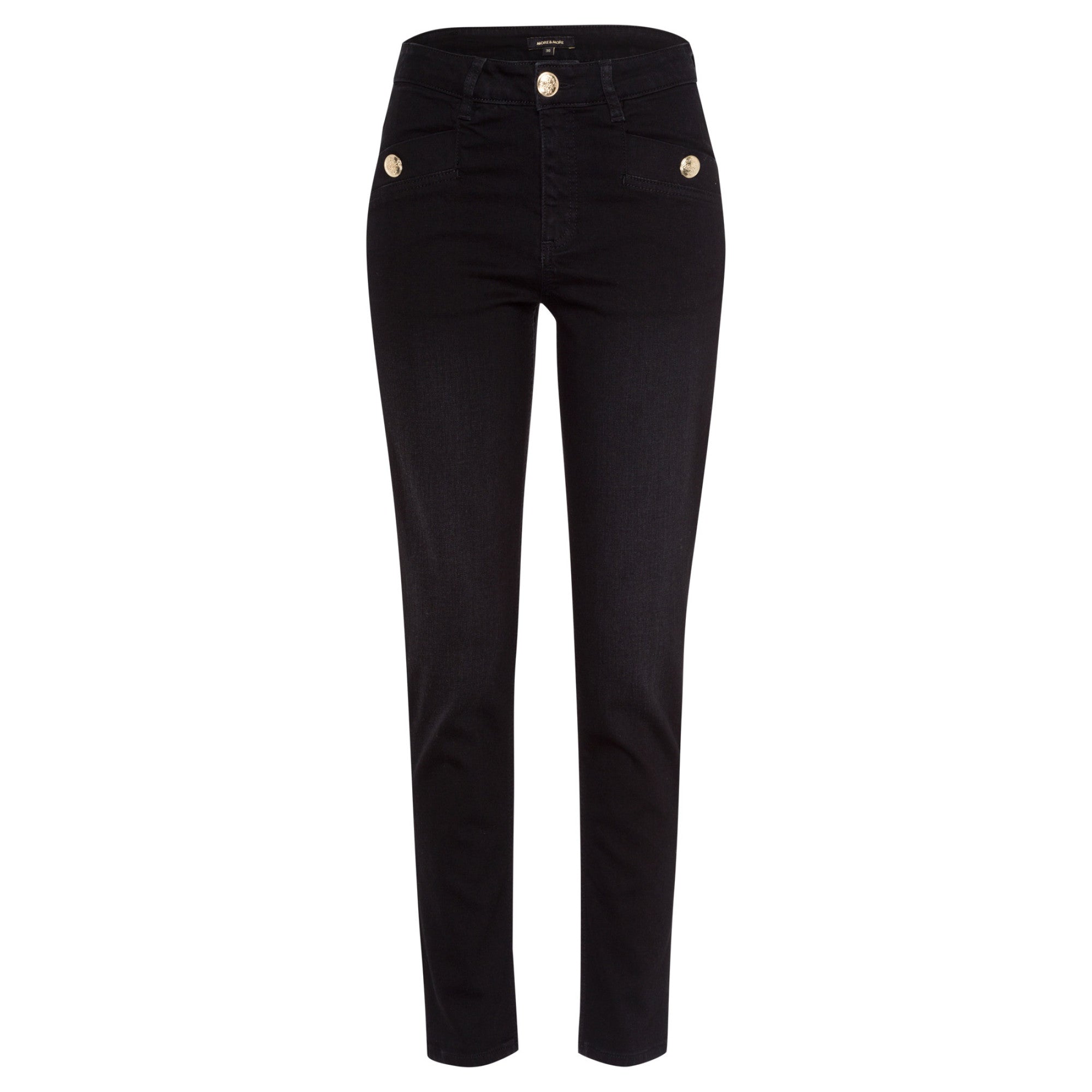 Slim Black Denim More & More