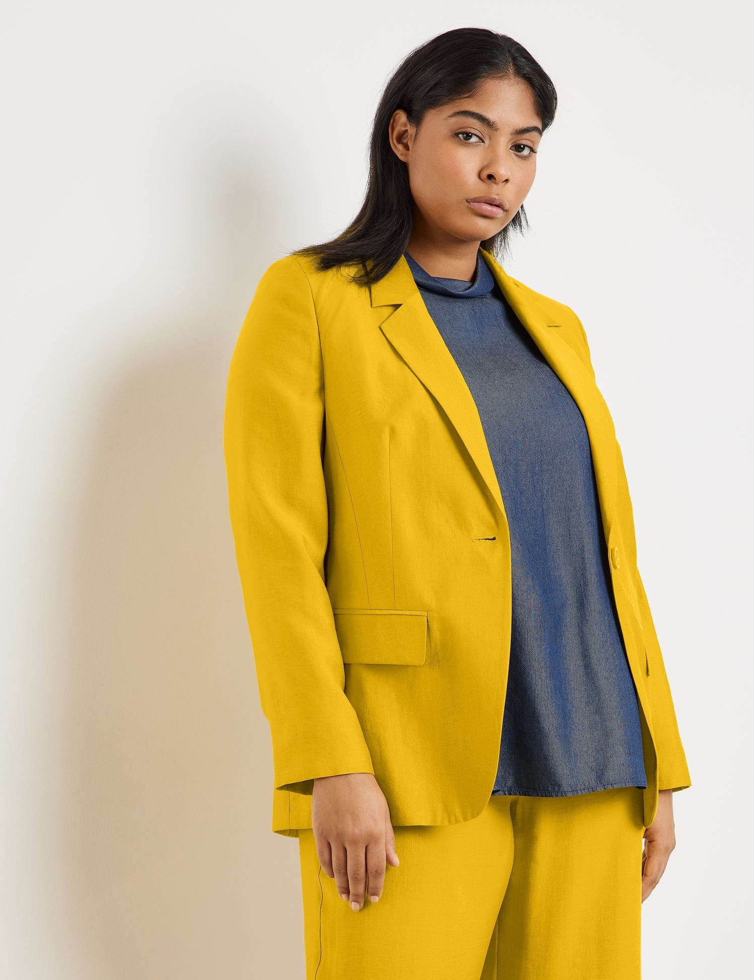 Finely Shimmering Blazer In A Casual Fit Samoon
