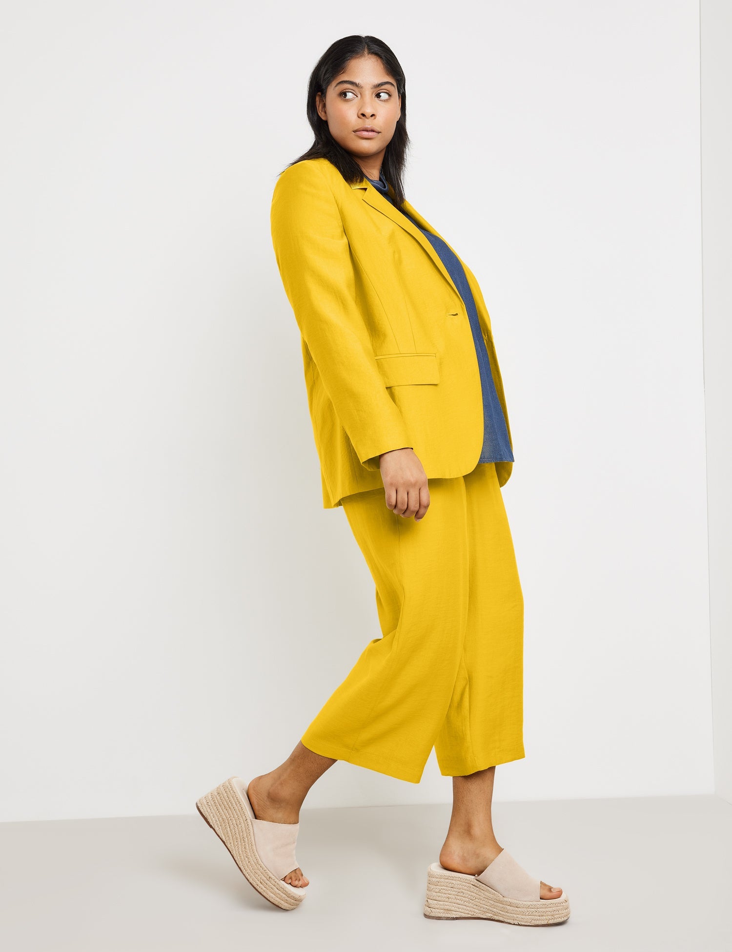 Finely Shimmering Blazer In A Casual Fit Samoon