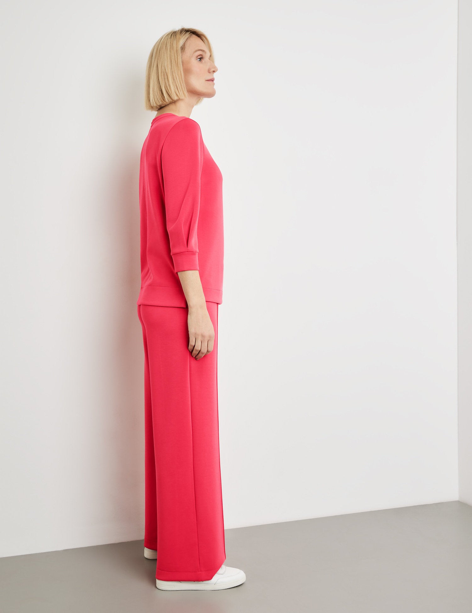 Fashionable 3/4-Sleeve Top Made Of Heavy Jersey_270009-44020_60140_05