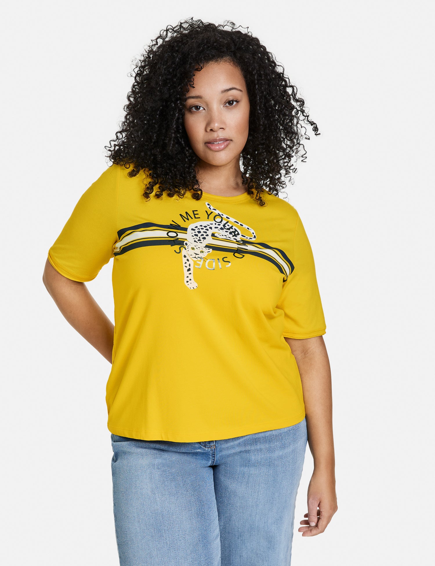 T-Shirt With A Front Print