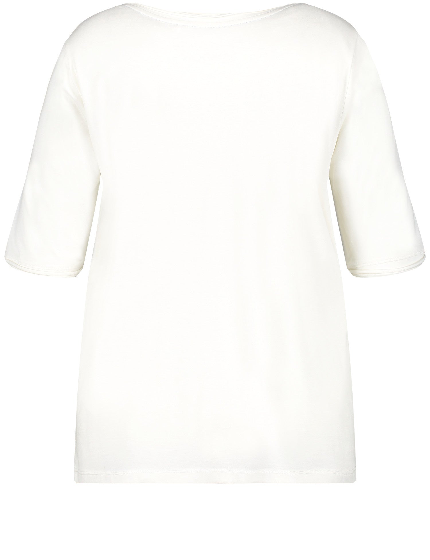 T-Shirt With A Front Print Samoon