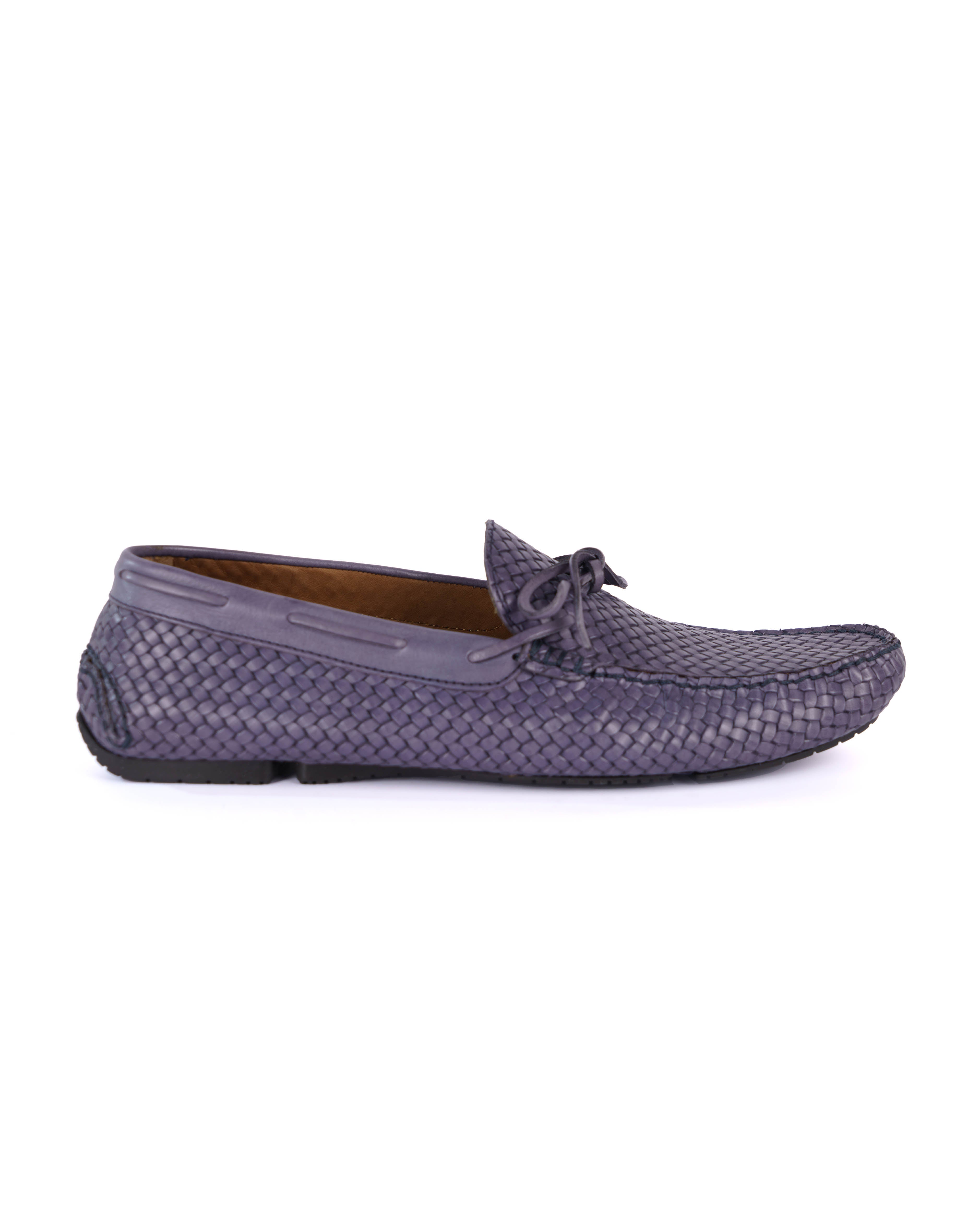 Blue Loafer Shoes - BEVAVA