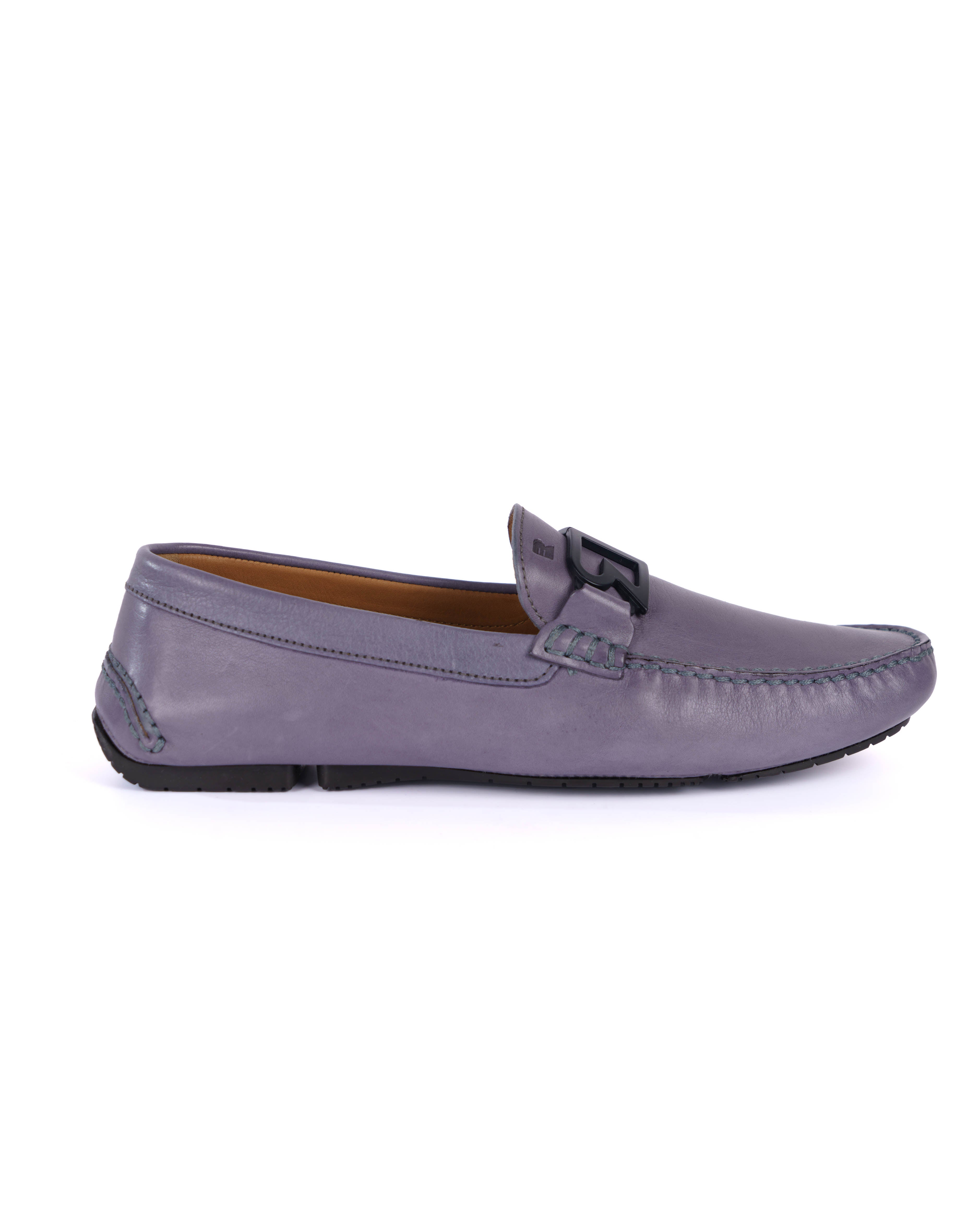Blue Loafer Shoes - BEVAVA