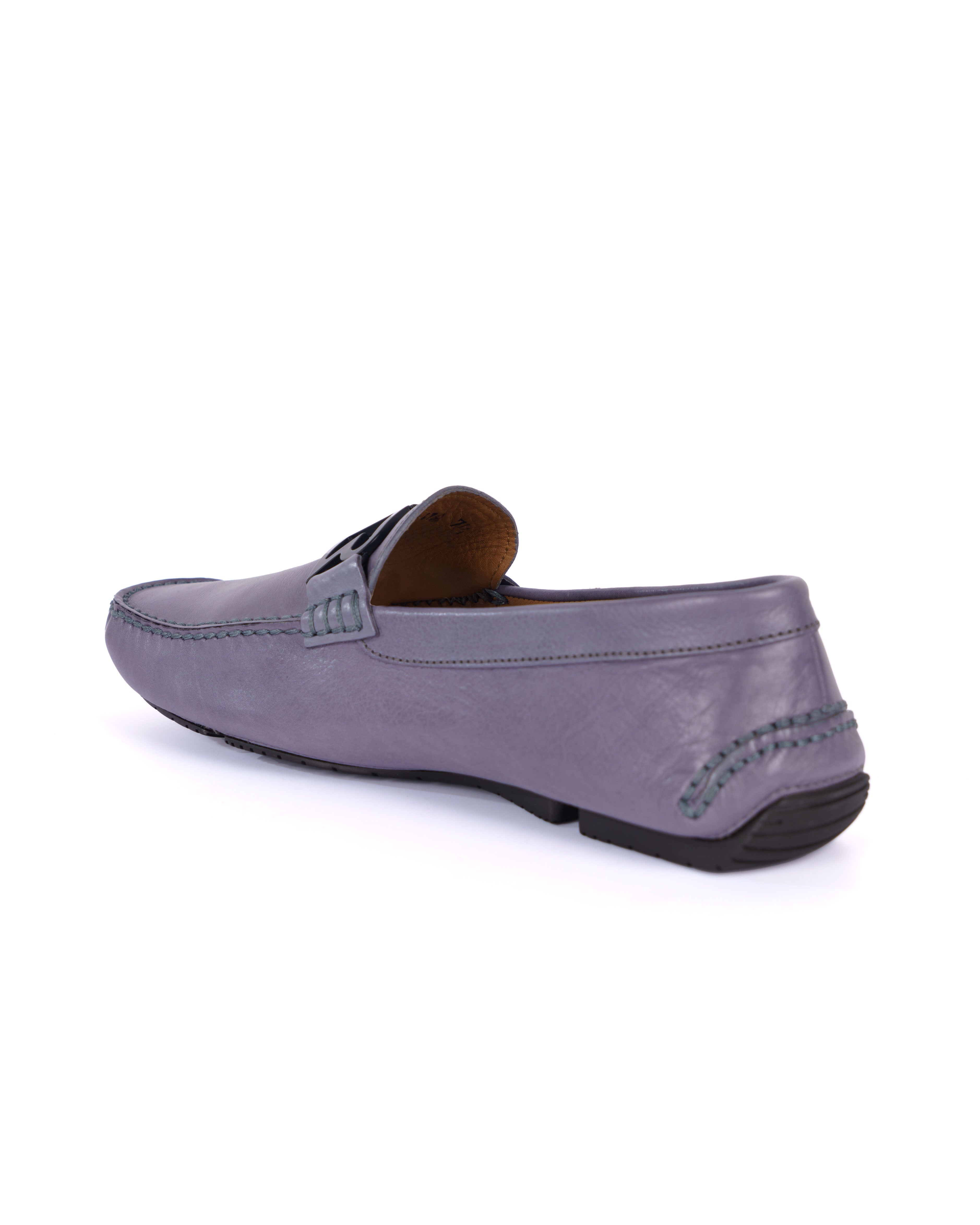 Blue Loafer Shoes - BEVAVA