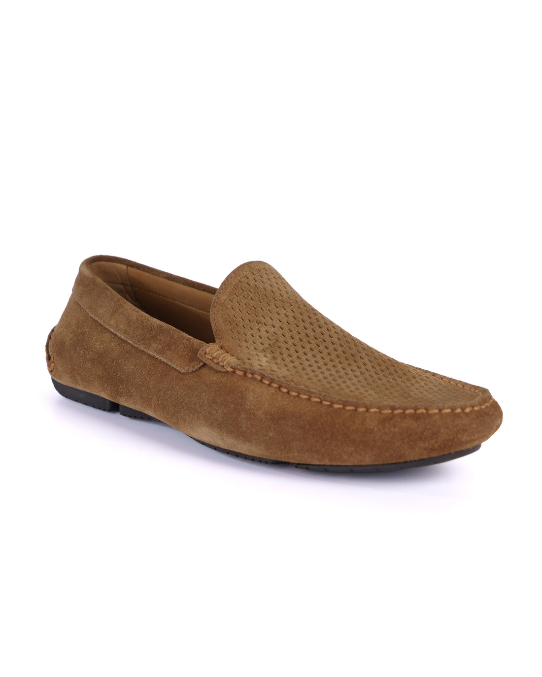 Brown Loafer Shoes - BEVAVA