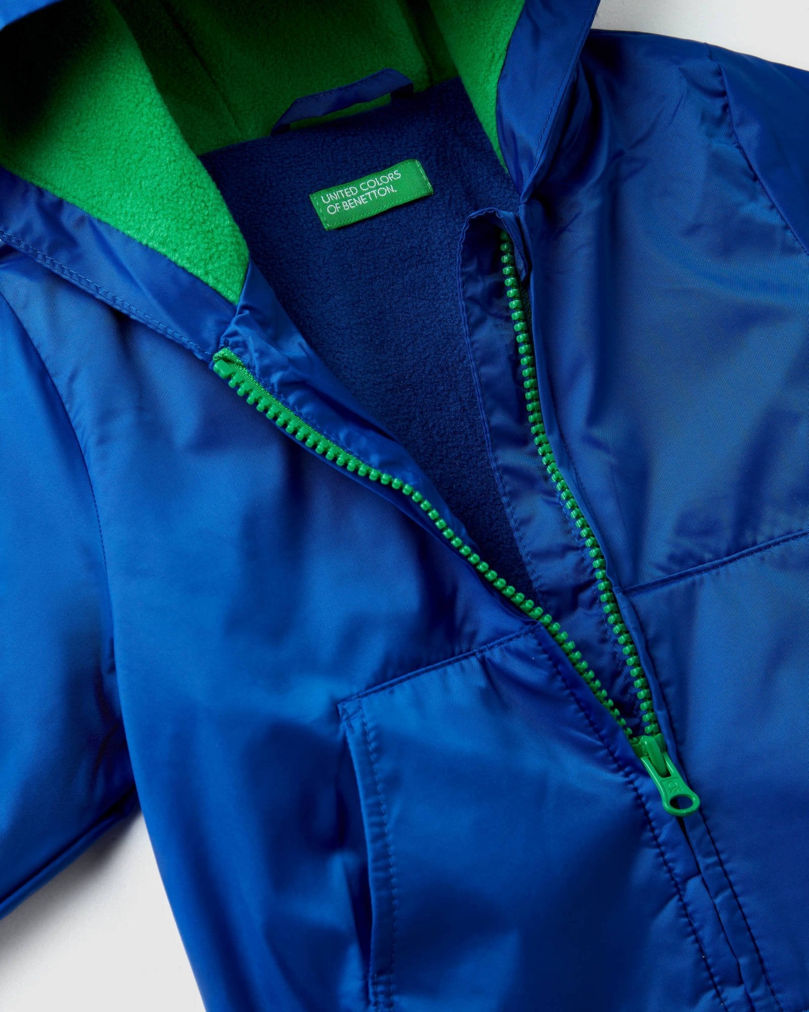 Middle Blue Jacket Benetton