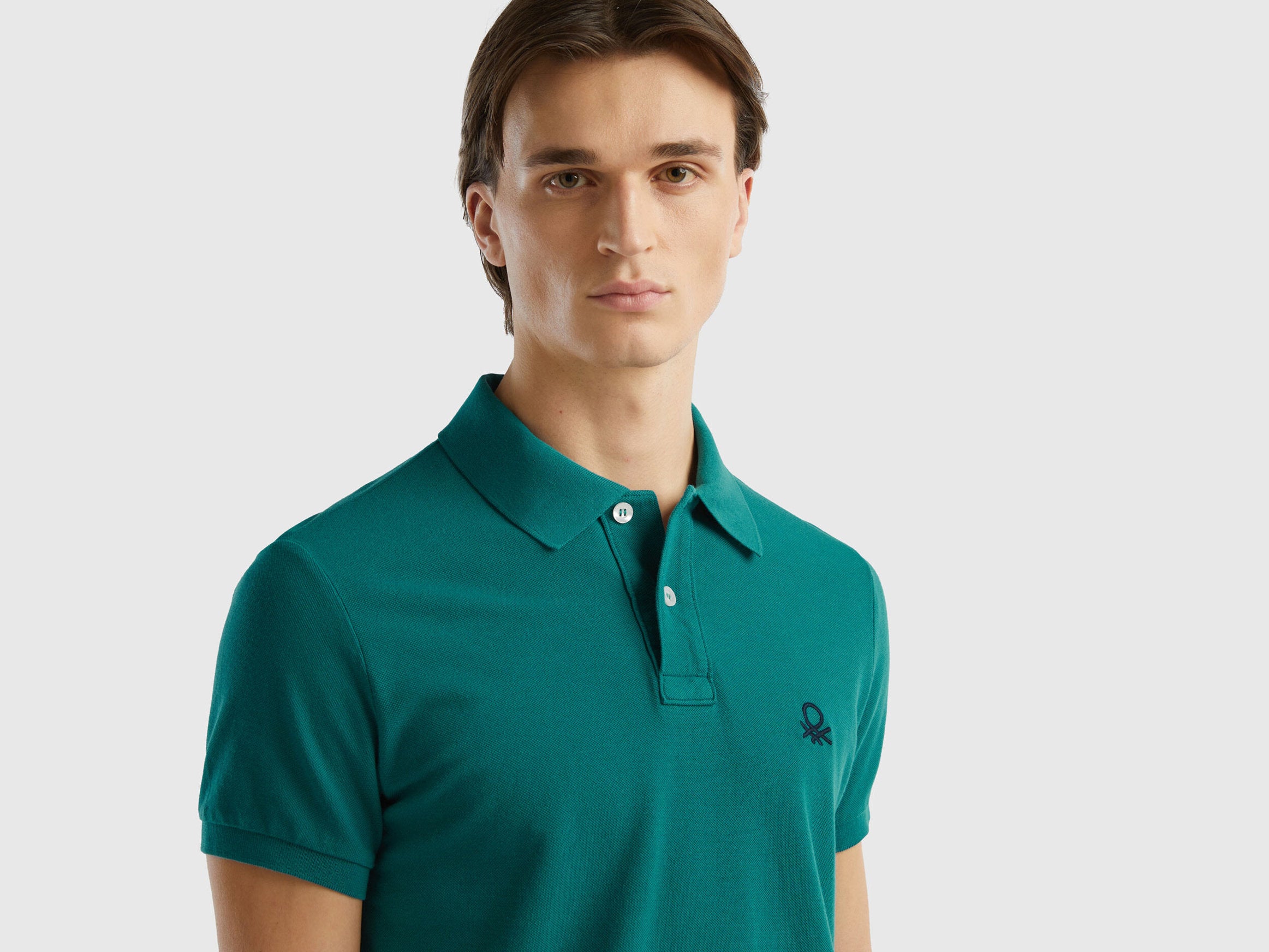 Teal Slim Fit Polo_3089J3178_1P2_04