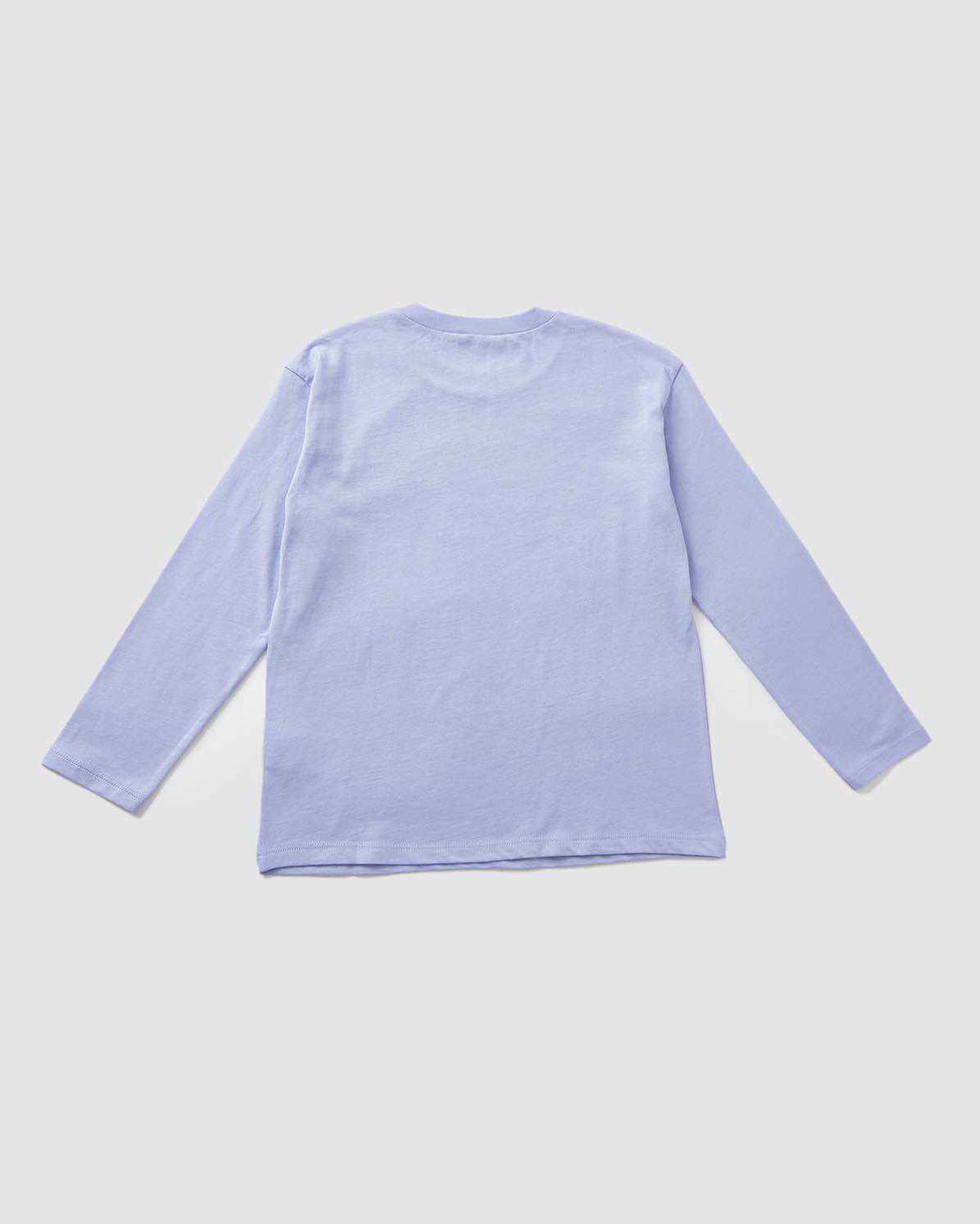 Mauve T-Shirt L/S Benetton