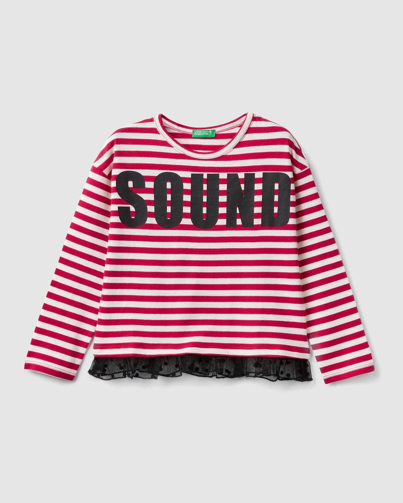 Fuchsia T-Shirt L/S Benetton