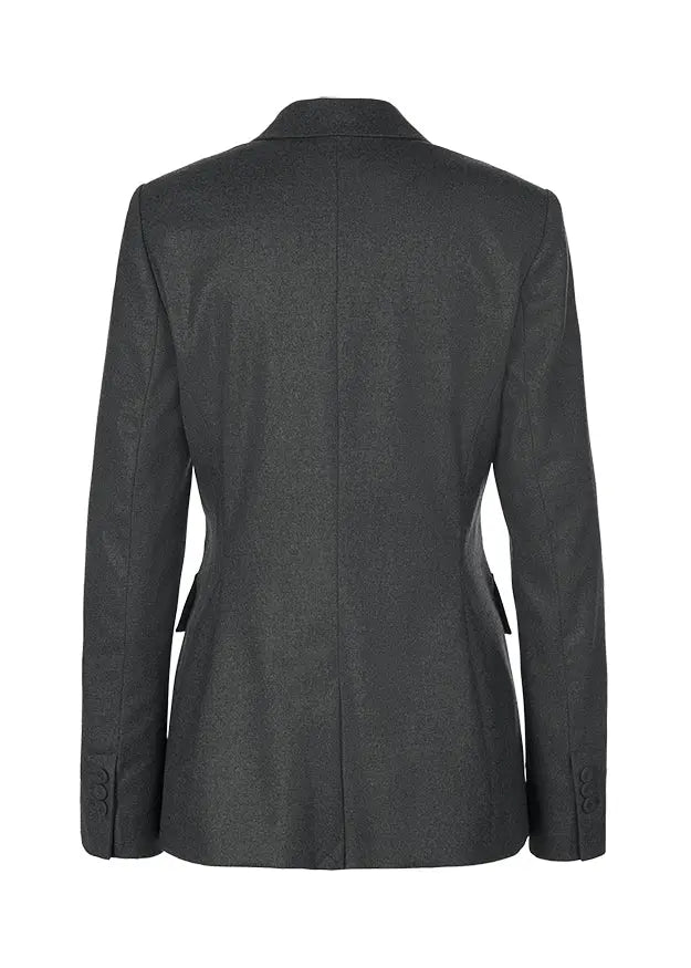 Blazer In Biella Stretch Flannel - BEVAVA