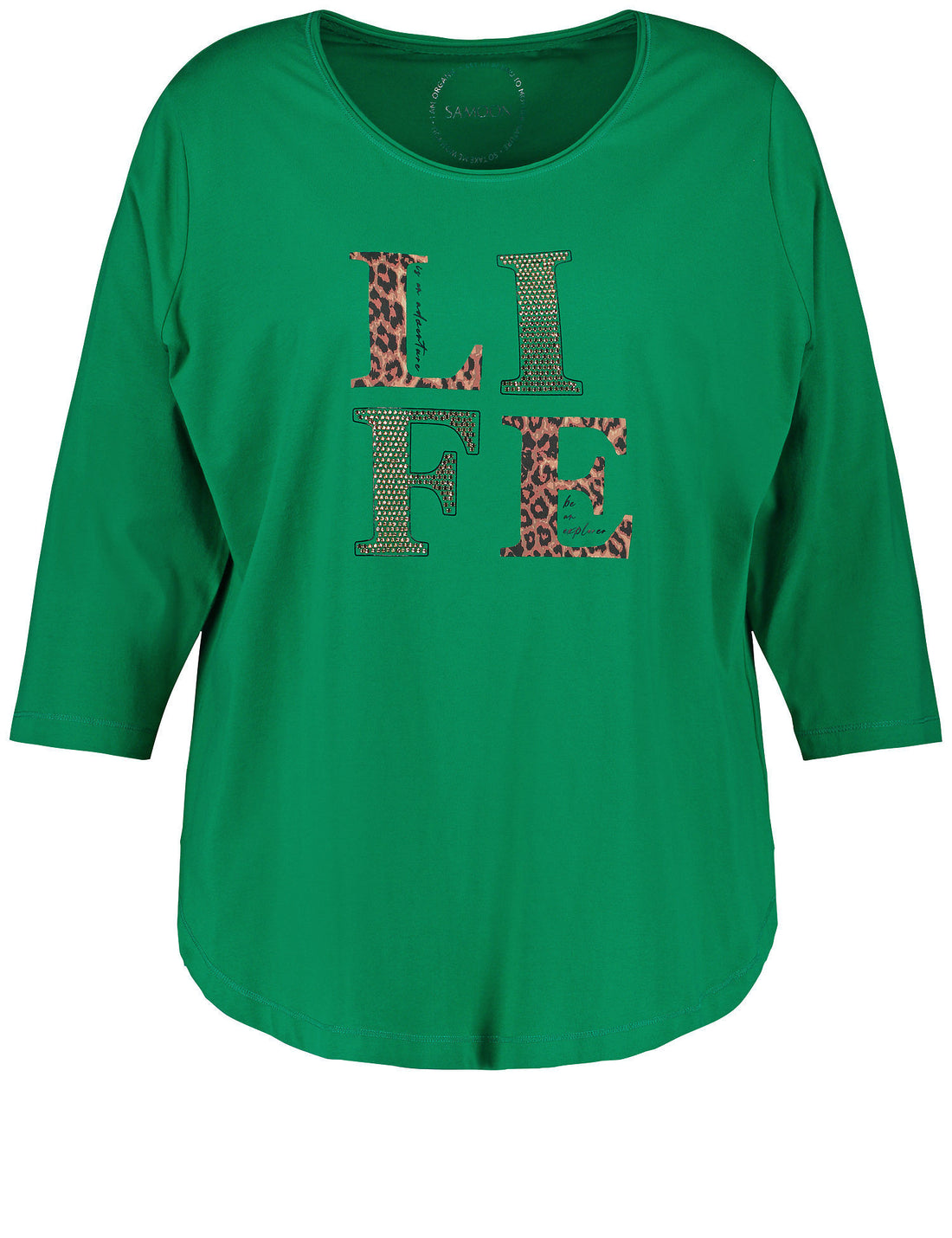 3/4-Sleeve Top With A Front Print_371222-26324_5552_02