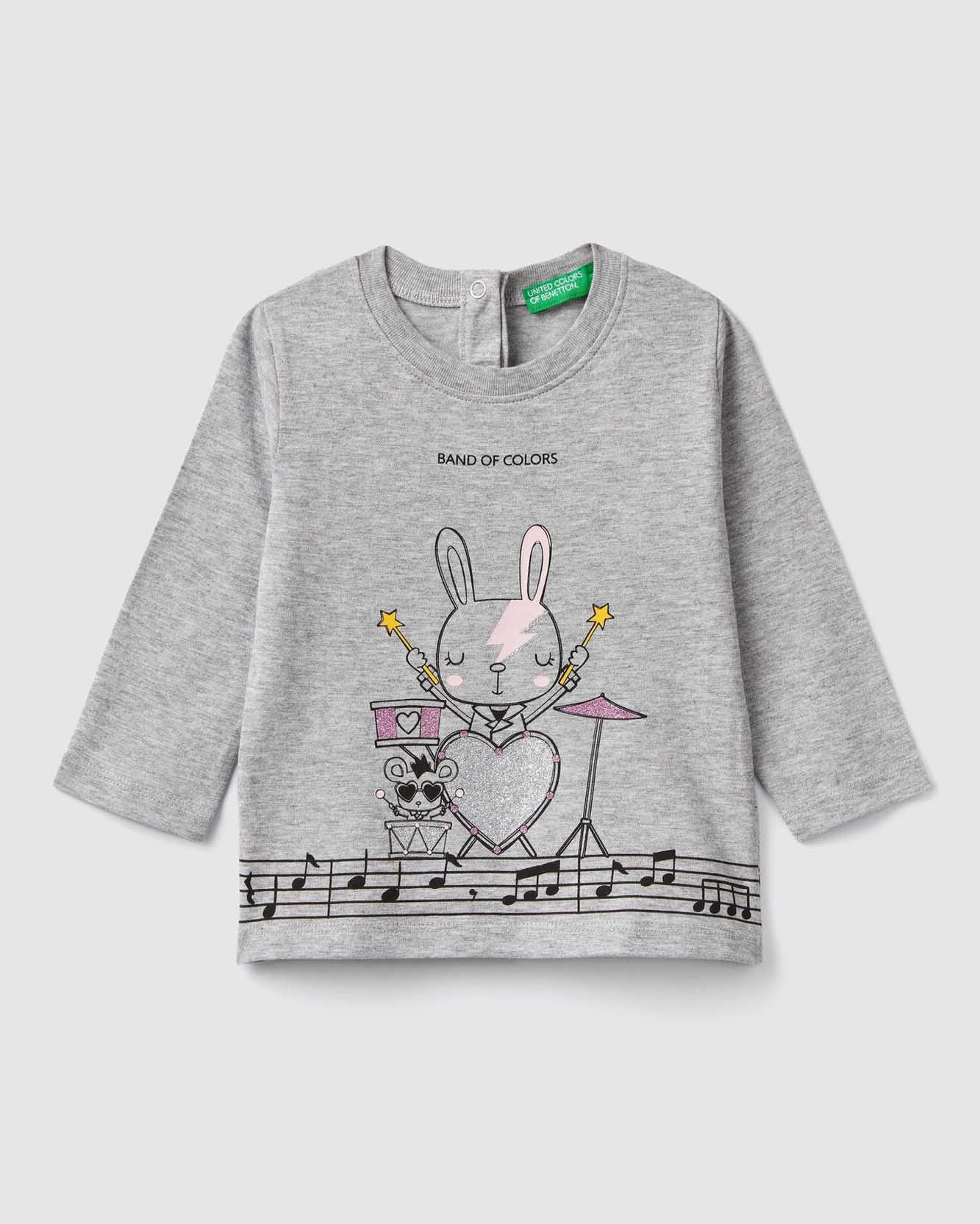 Light Grey Sweater L/S Benetton