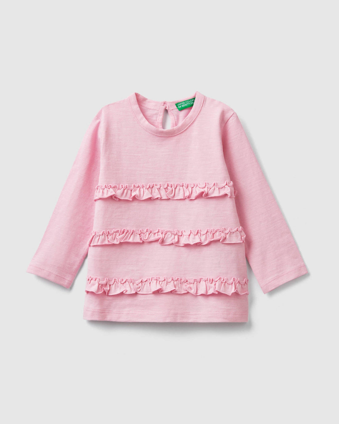 Pink T-Shirt L/S Benetton