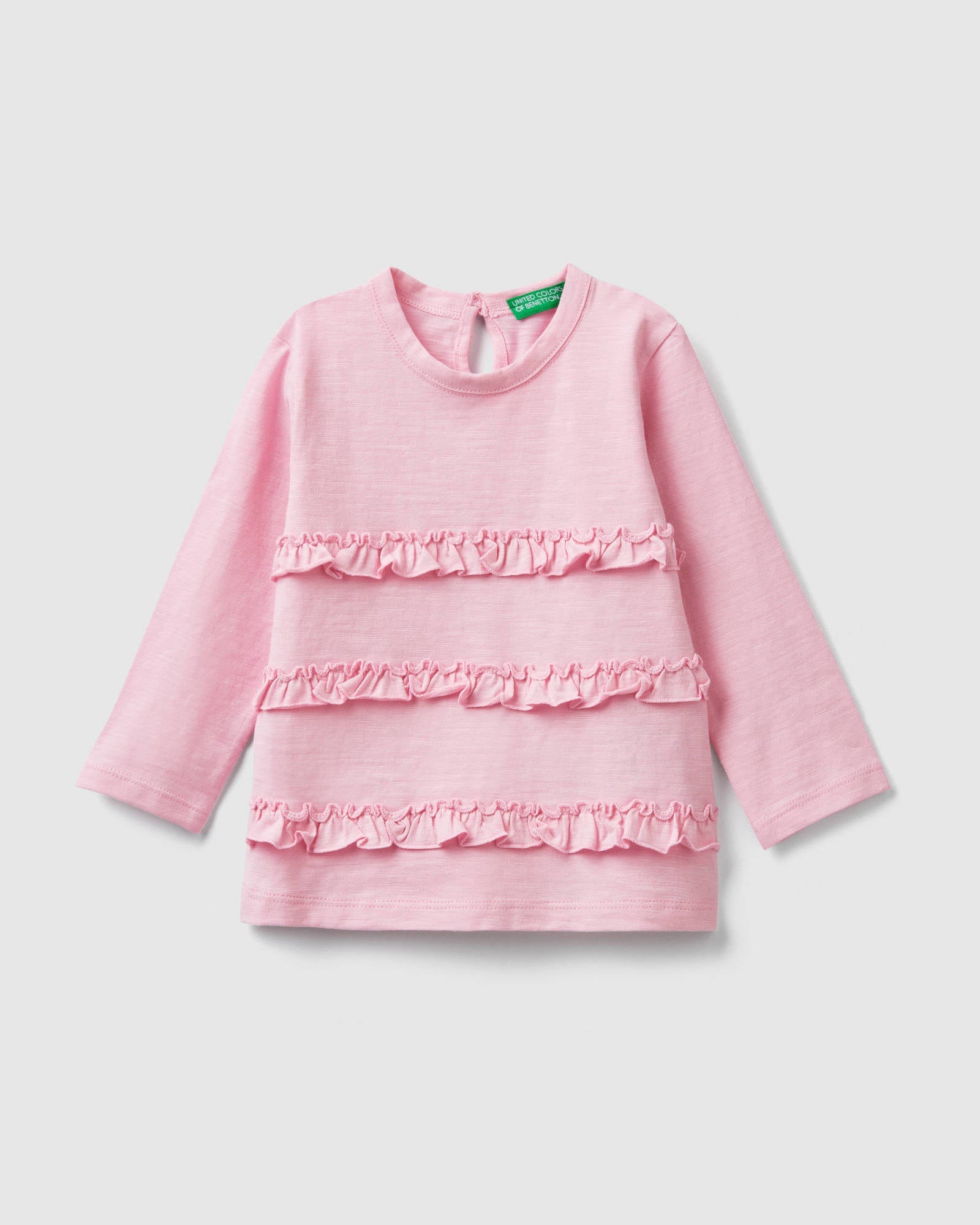 Pink T-Shirt L/S Benetton
