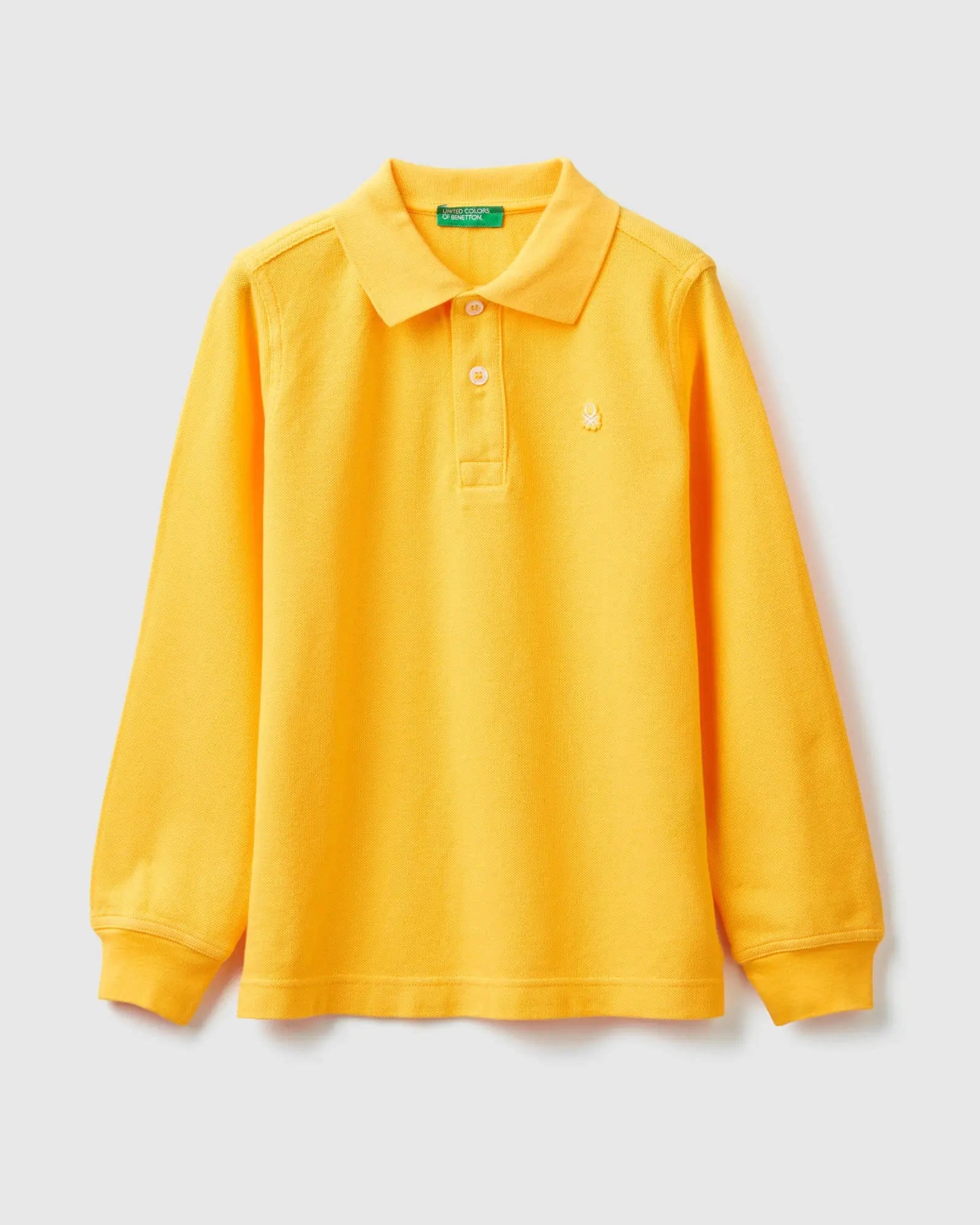 Yellow L/S Polo Shirt - BEVAVA