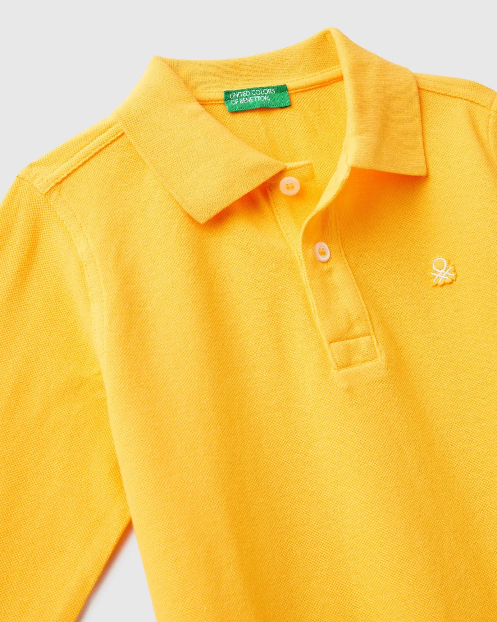 Yellow L/S Polo Shirt - BEVAVA