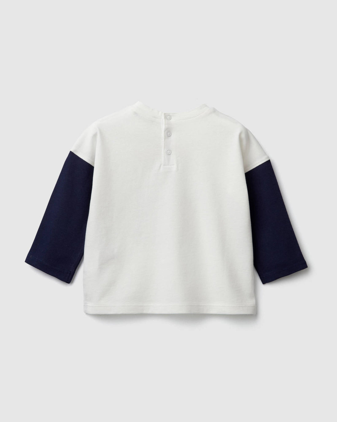 White T-Shirt L/S Benetton